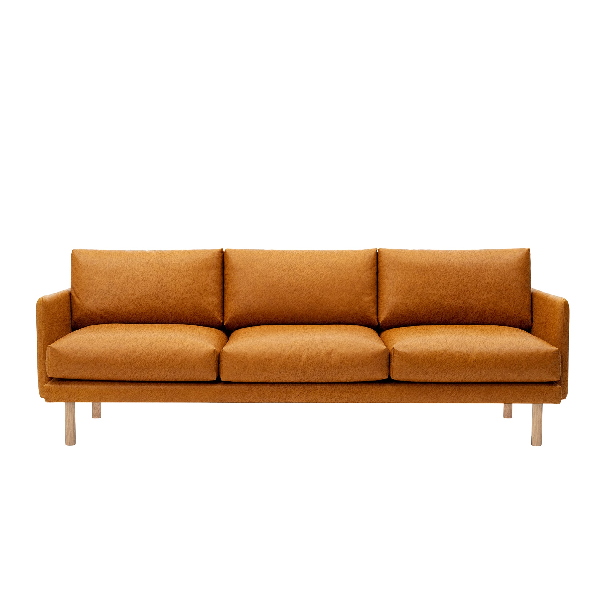 EMO 3 Seater Sofa – Semi-Aniline Leather in Black EMO 3 Seater Sofa – Semi-Aniline Leather in Black Bruunmunch