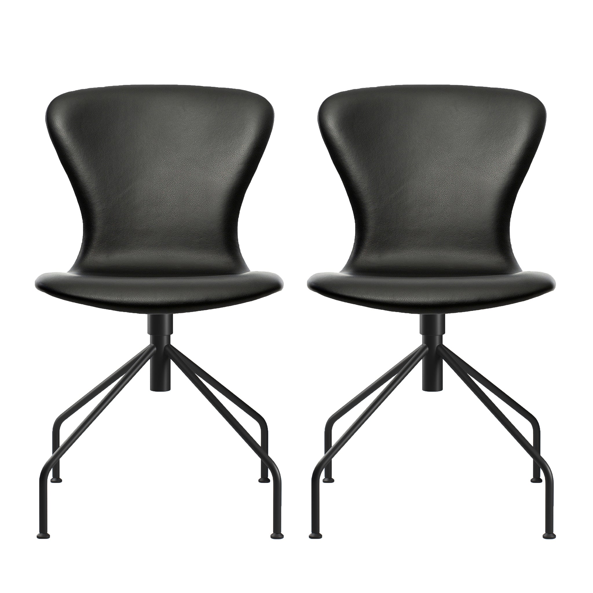 2 x PLAY Chair Swing Basic Leather FLP 2 x PLAY Chair Swing Basic Leather FLP Bruunmunch