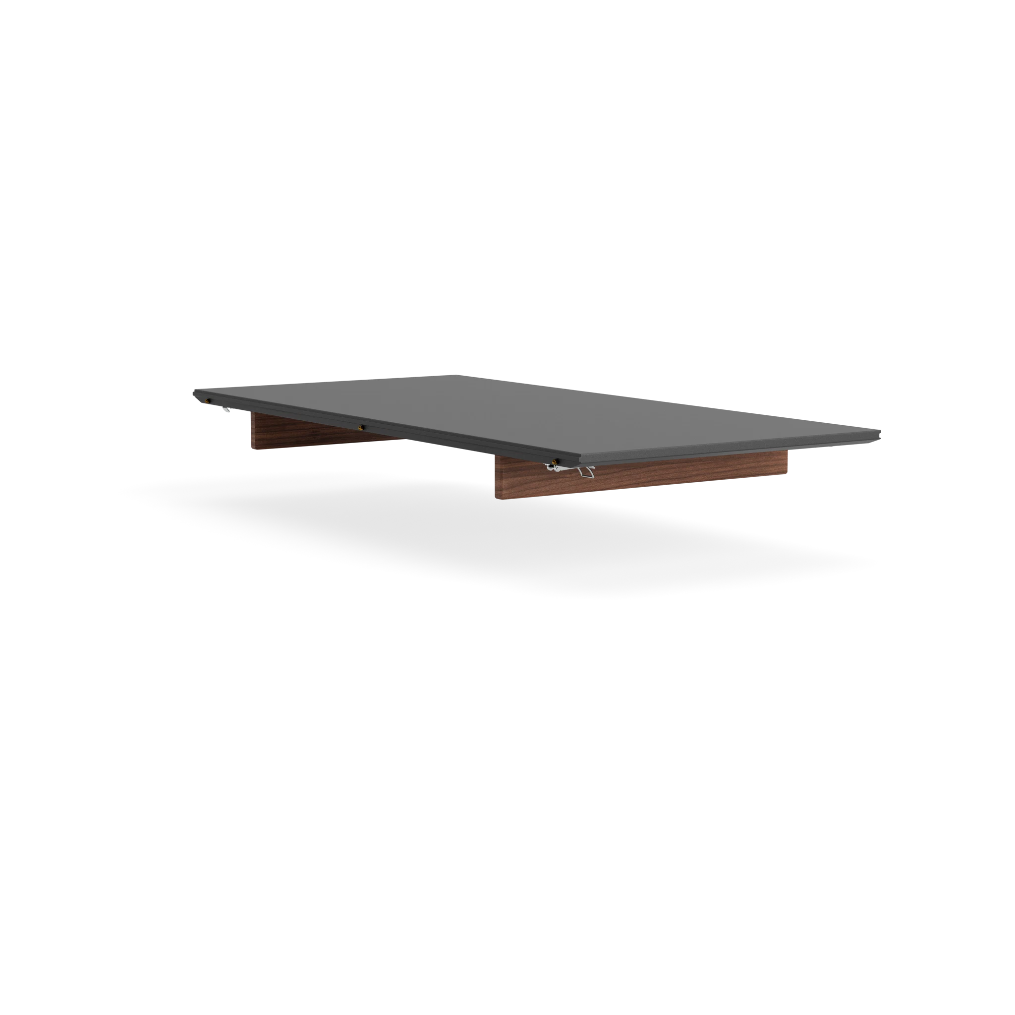 Schwarz Extension Plates - PLAYdinner Lamé in Schwarz powder coated MDF – Massivholz-Esstisch von Bruunmunch