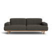 Reason 2 Seater in Crush Bouclé 040 – Sofa with Solid Wood frame by Bruunmunch