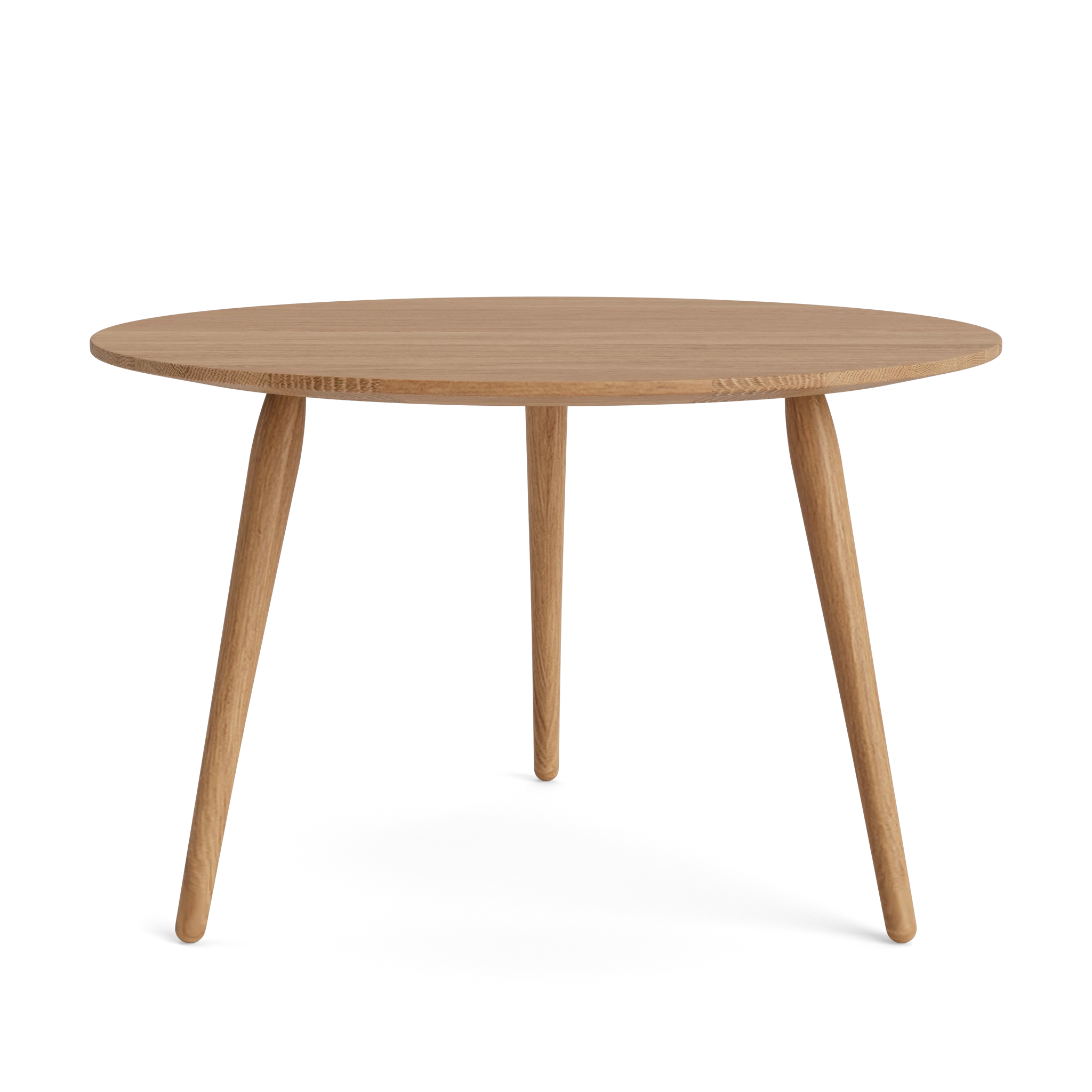 PLAYround Ø60 in Oak Natural oil – Solid Wood Coffee Table by Bruunmunch