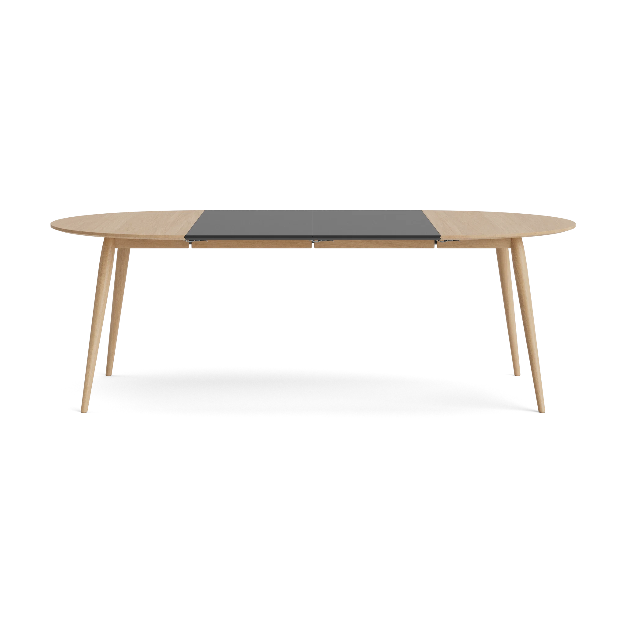 PLAYdinner Round Ø120 Extendable Dining Table in geseifte Eiche – Massivholz-Esstisch von Bruunmunch