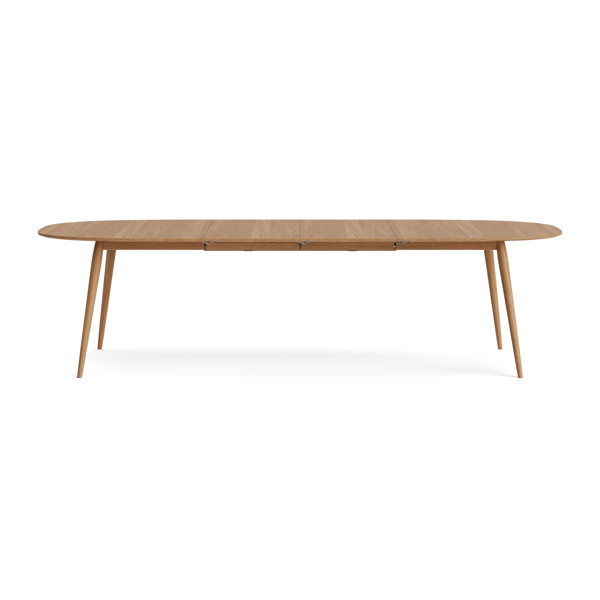 PLAYdinner Lamé, Extendable Dining Table in Oak Natural oil – Solid wood dining table by Bruunmunch