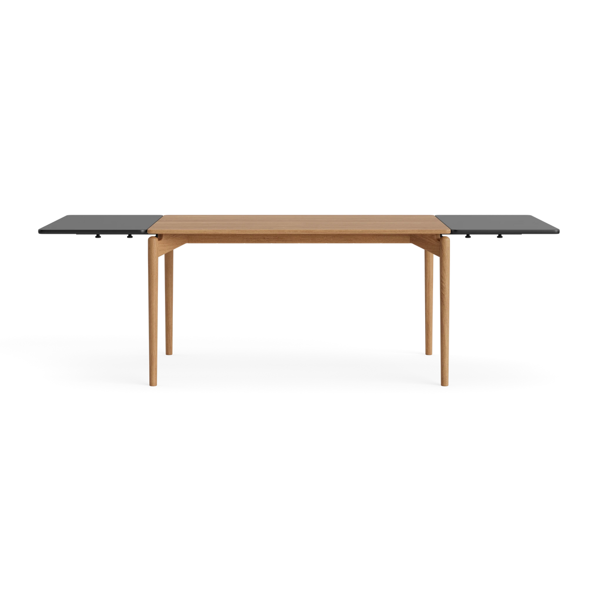 PURE Dining Table Length 140 in Eiche mit Naturöl – Massivholz-Esstisch von Bruunmunch