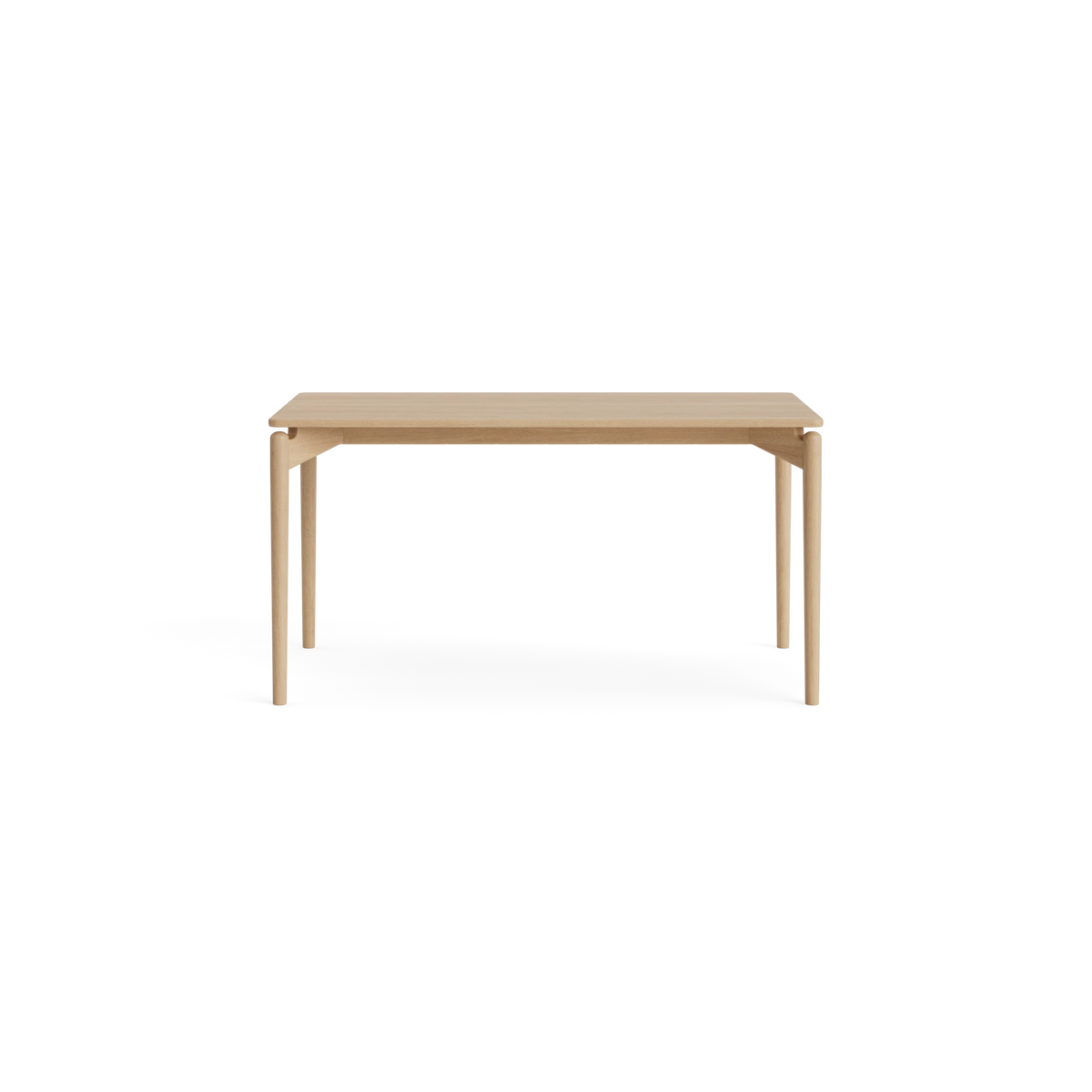 PURE Dining Table Length 140 in geseifte Eiche – Massivholz-Esstisch von Bruunmunch