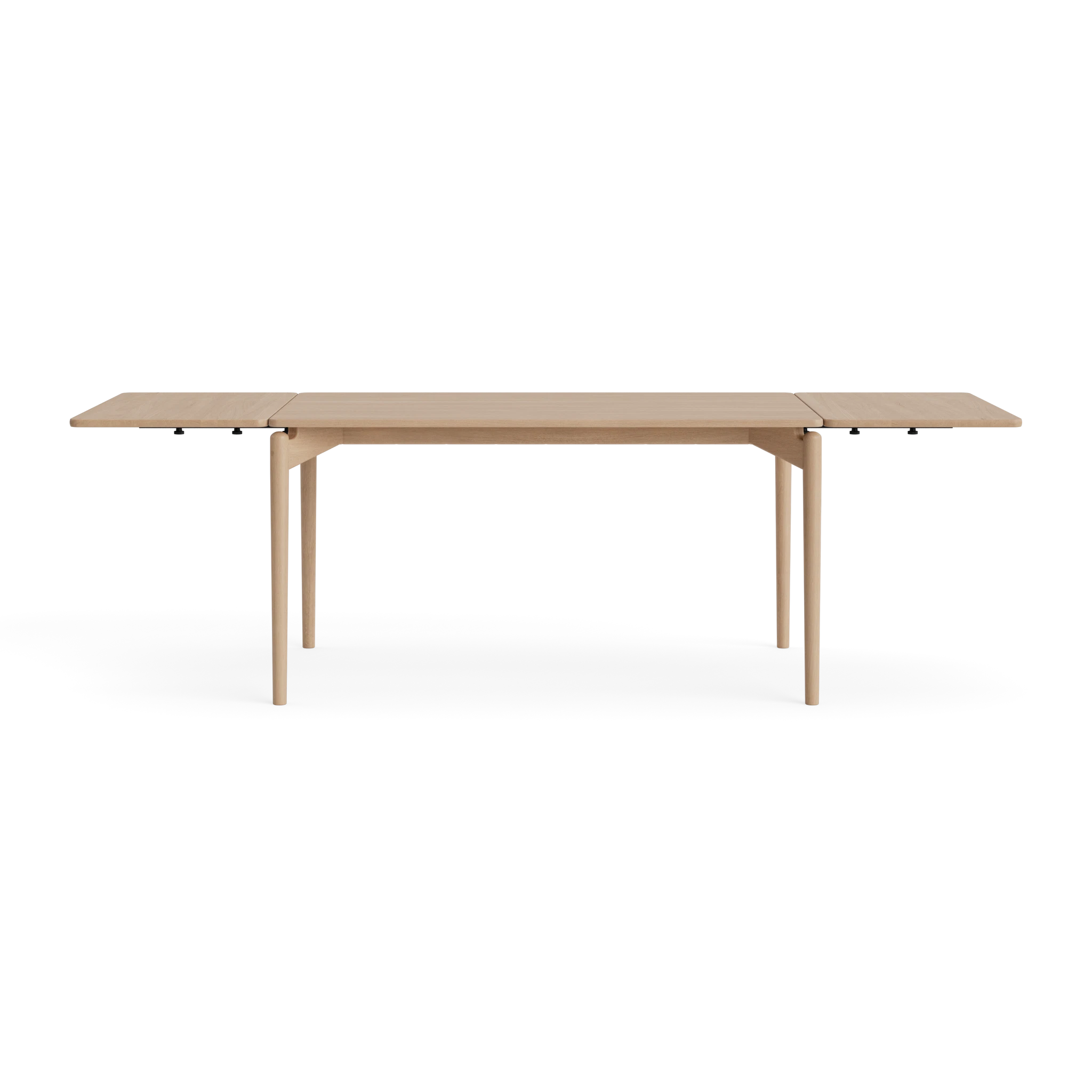 PURE Dining Table Length 140 in Eiche mit Weißöl – Massivholz-Esstisch von Bruunmunch