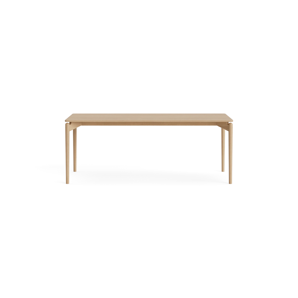 PURE Dining Table Length 190 in geseifte Eiche – Massivholz-Esstisch von Bruunmunch