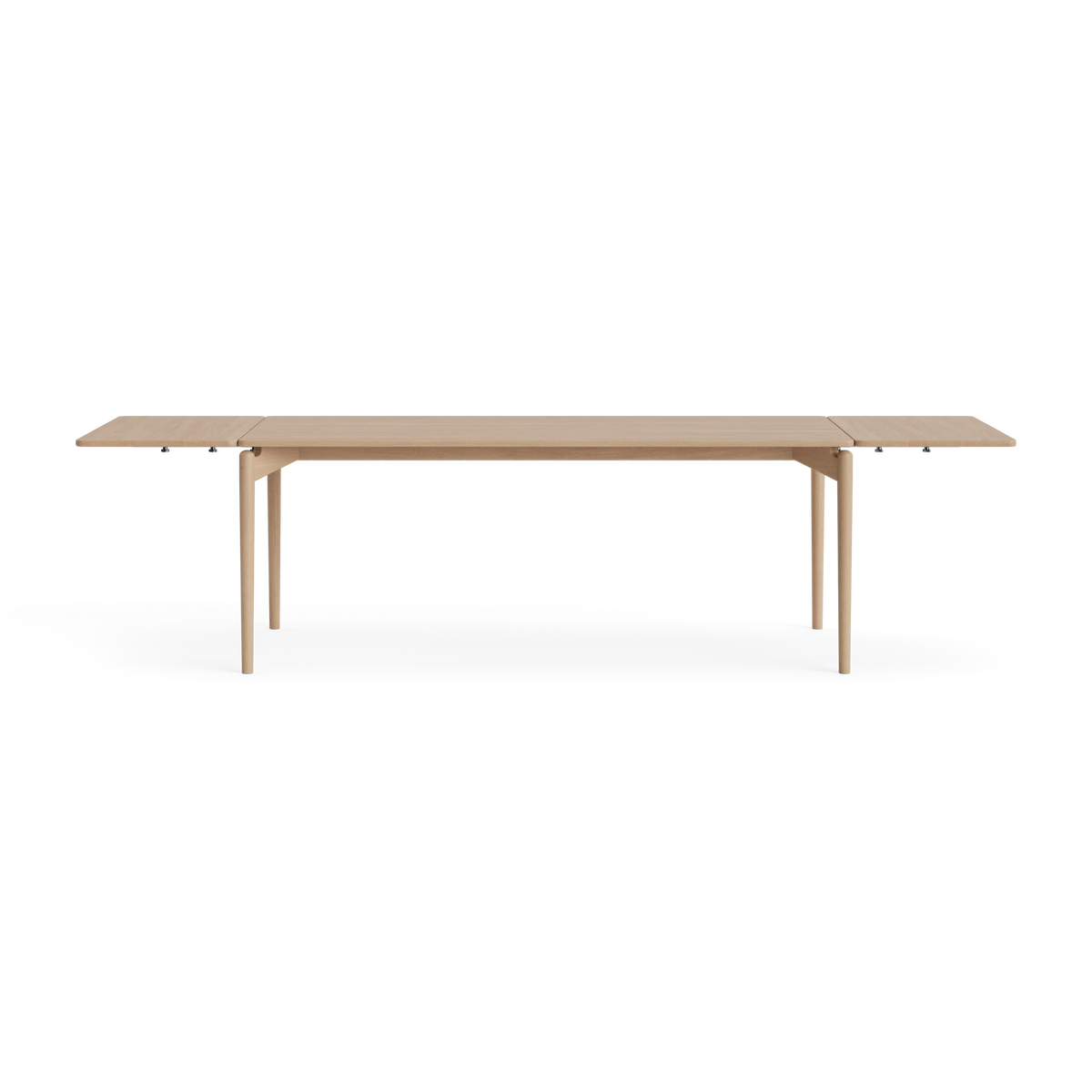 PURE Dining Table Length 190 in Eiche mit Weißöl – Massivholz-Esstisch von Bruunmunch