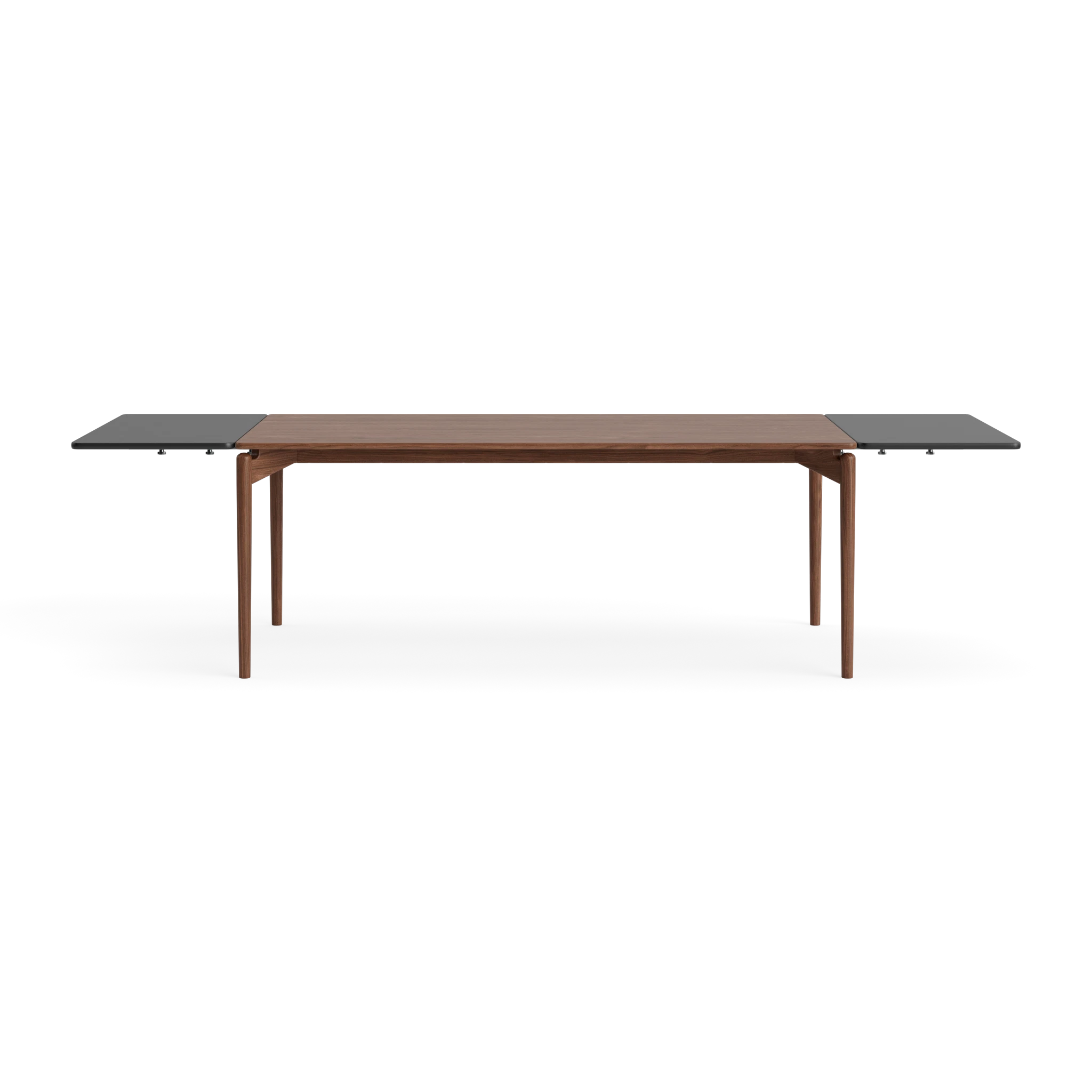 PURE Dining Table 190x100 in Nussbaum mit Naturöl – Massivholz-Esstisch von Bruunmunch