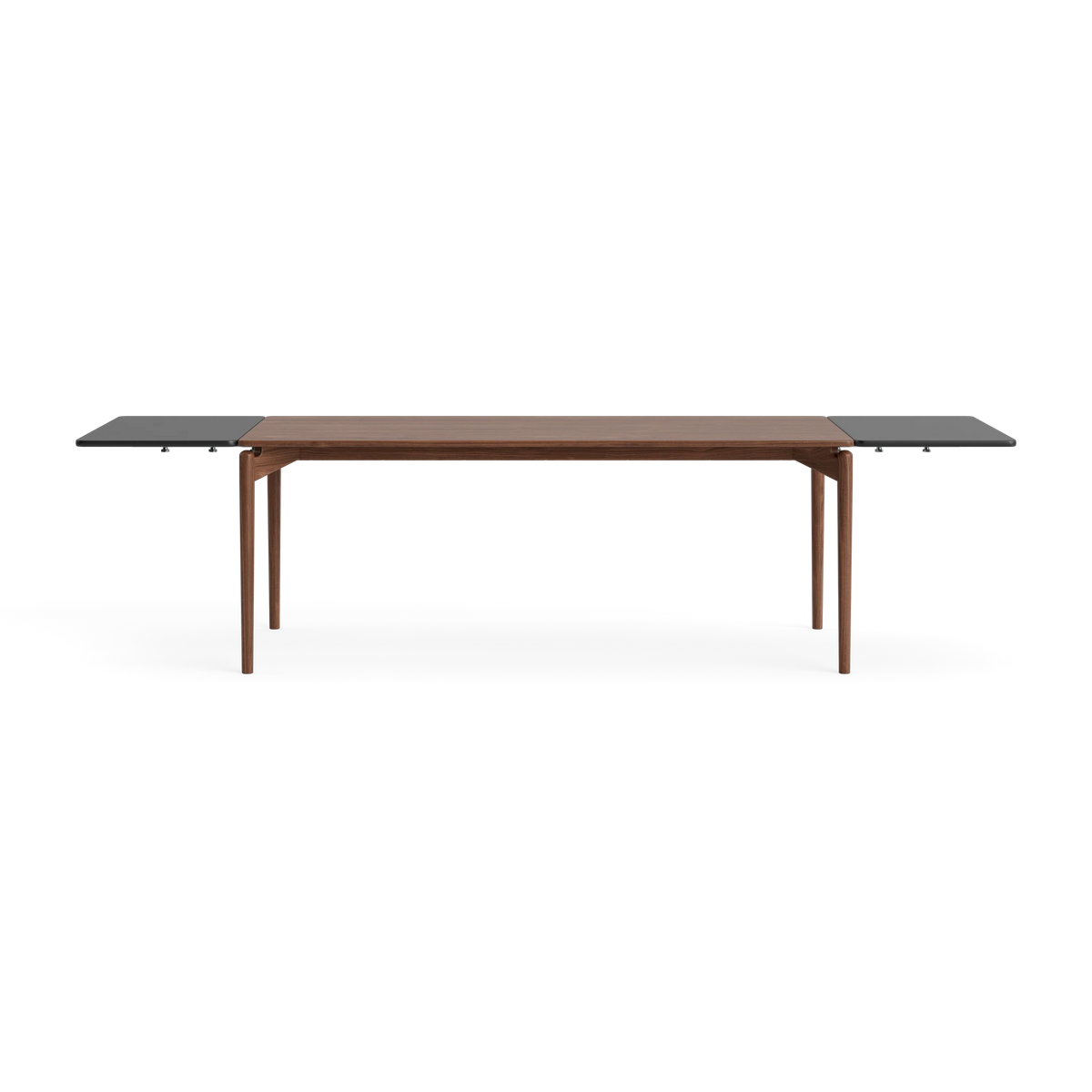 PURE Dining Table Length 190 in Nussbaum mit Naturöl – Massivholz-Esstisch von Bruunmunch