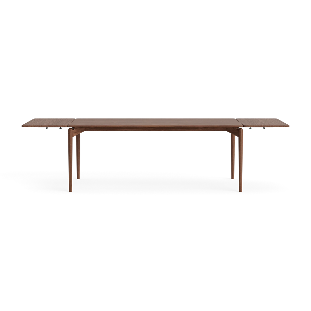 PURE Dining Table Length 190 in Nussbaum mit Naturöl – Massivholz-Esstisch von Bruunmunch