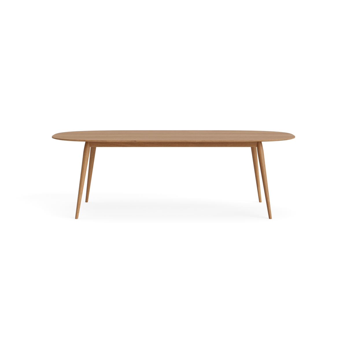 PLAYdinner Lamé 180, 230 & 280 Dining Table in Oak Natural oil – Solid wood dining table by Bruunmunch
