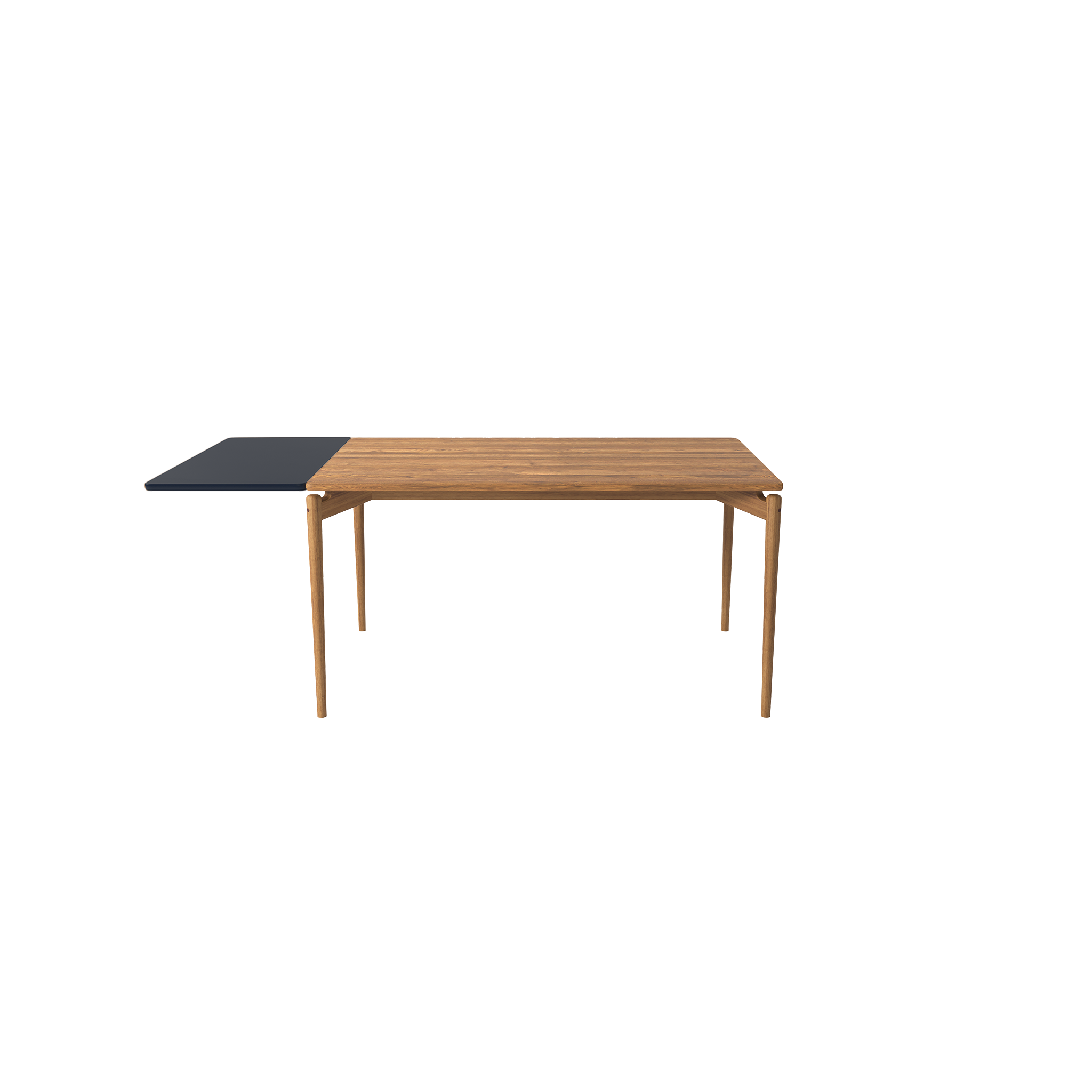 PURE Dining Table 140 cm – White Oiled Oak - Includes 2 Extension Plates PURE Dining Table 140 cm – White Oiled Oak - Includes 2 Extension Plates Bruunmunch