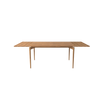 PURE Dining Table 140 cm – Natural Oiled Oak - Includes 2 Extension Plates PURE Dining Table 140 cm – Natural Oiled Oak - Includes 2 Extension Plates Bruunmunch