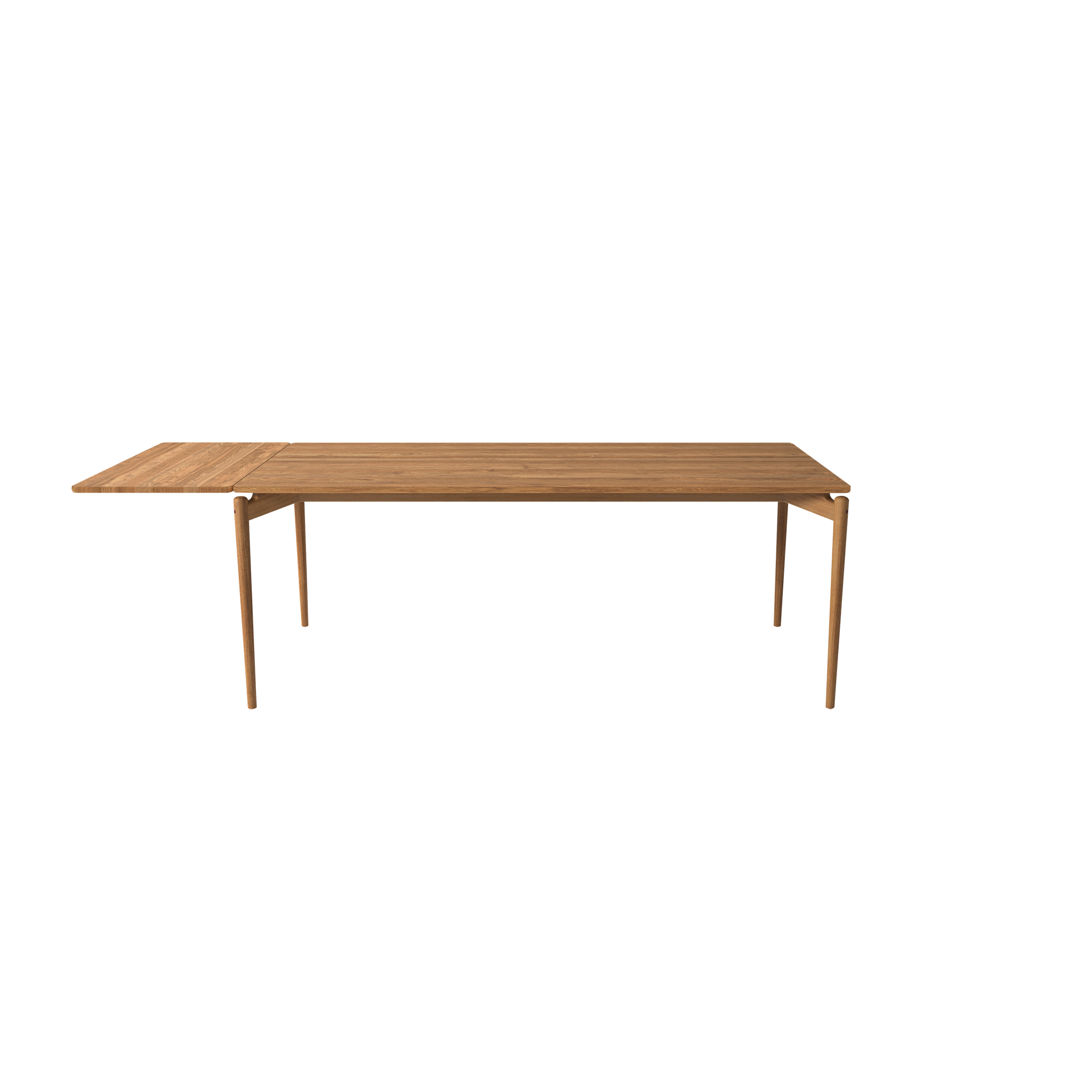 PURE Dining Table 190 cm – Natural Oiled Oak - Includes 2 Extension Plates PURE Dining Table 190 cm – Natural Oiled Oak - Includes 2 Extension Plates Bruunmunch
