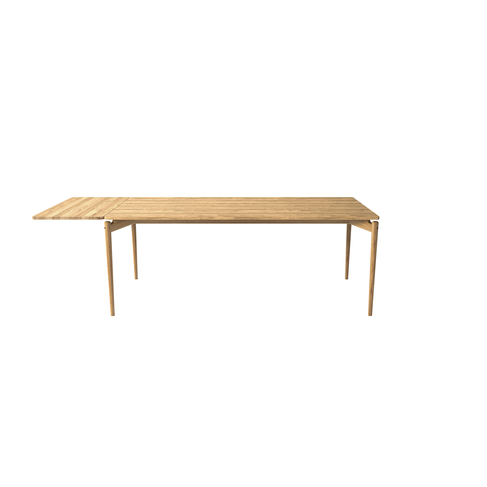 PURE Dining Table 190 cm – White Oiled Oak - Includes 2 Extension Leaves PURE Dining Table 190 cm – White Oiled Oak - Includes 2 Extension Leaves Bruunmunch