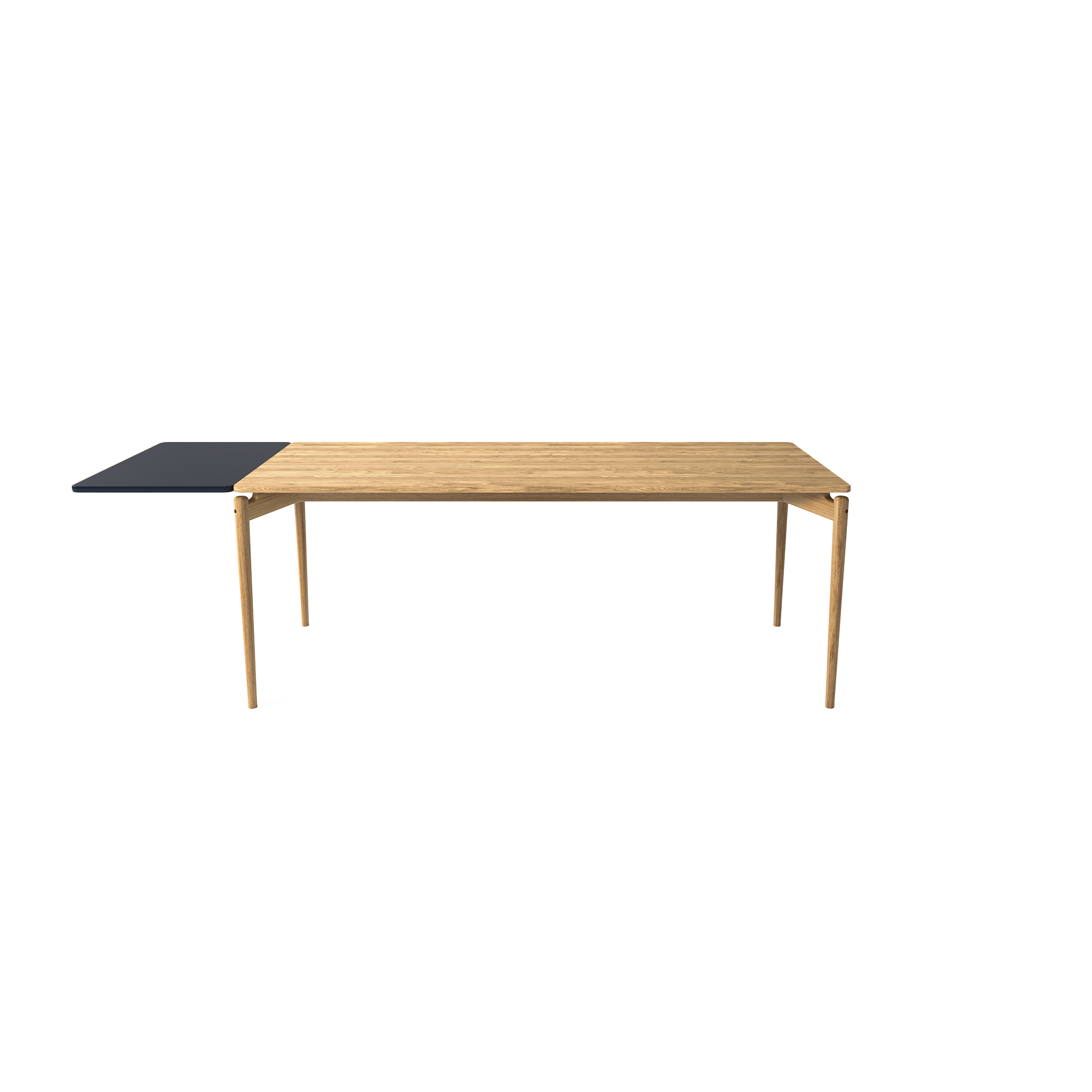 PURE Dining Table 190 cm – Natural Oiled Oak - Includes 2 Extension Plates PURE Dining Table 190 cm – Natural Oiled Oak - Includes 2 Extension Plates Bruunmunch