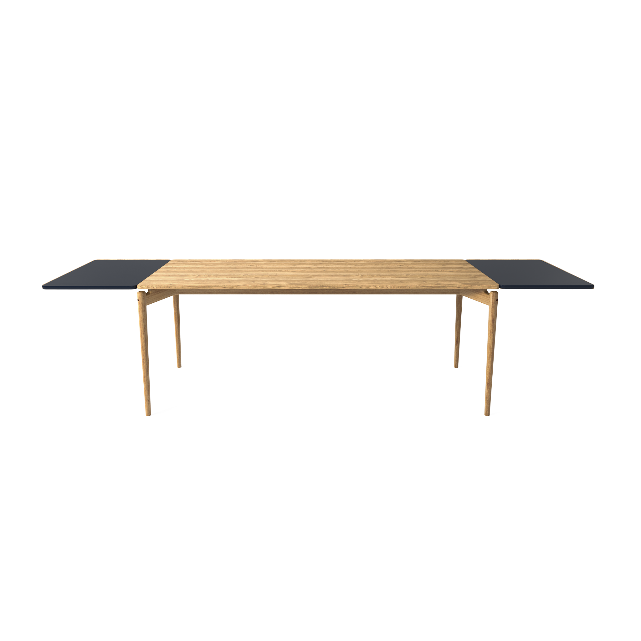 PURE Dining Table 190 cm – Natural Oiled Oak - Includes 2 Extension Plates PURE Dining Table 190 cm – Natural Oiled Oak - Includes 2 Extension Plates Bruunmunch