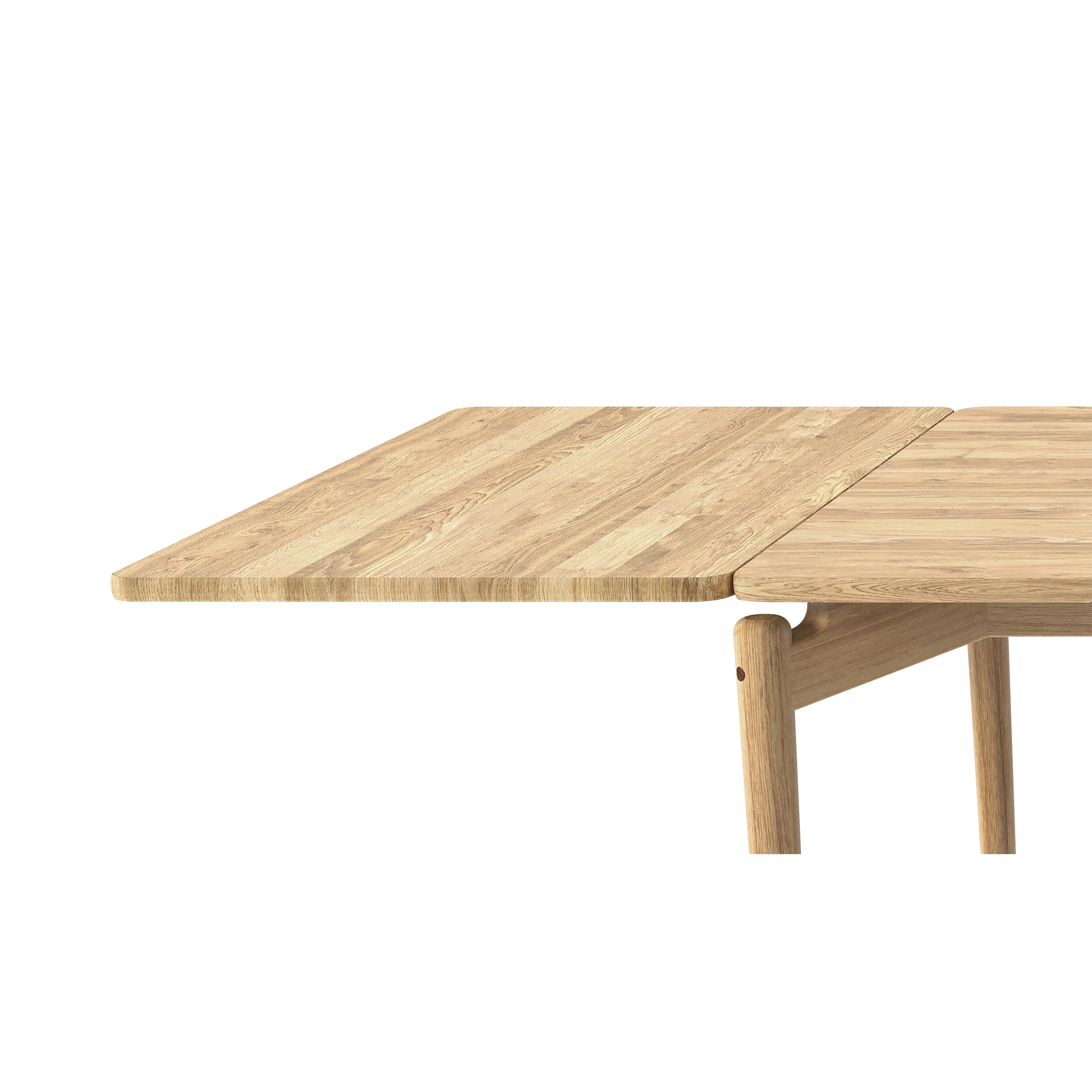 PURE Dining Table 190 cm – White Oiled Oak - Includes 2 Extension Leaves PURE Dining Table 190 cm – White Oiled Oak - Includes 2 Extension Leaves Bruunmunch