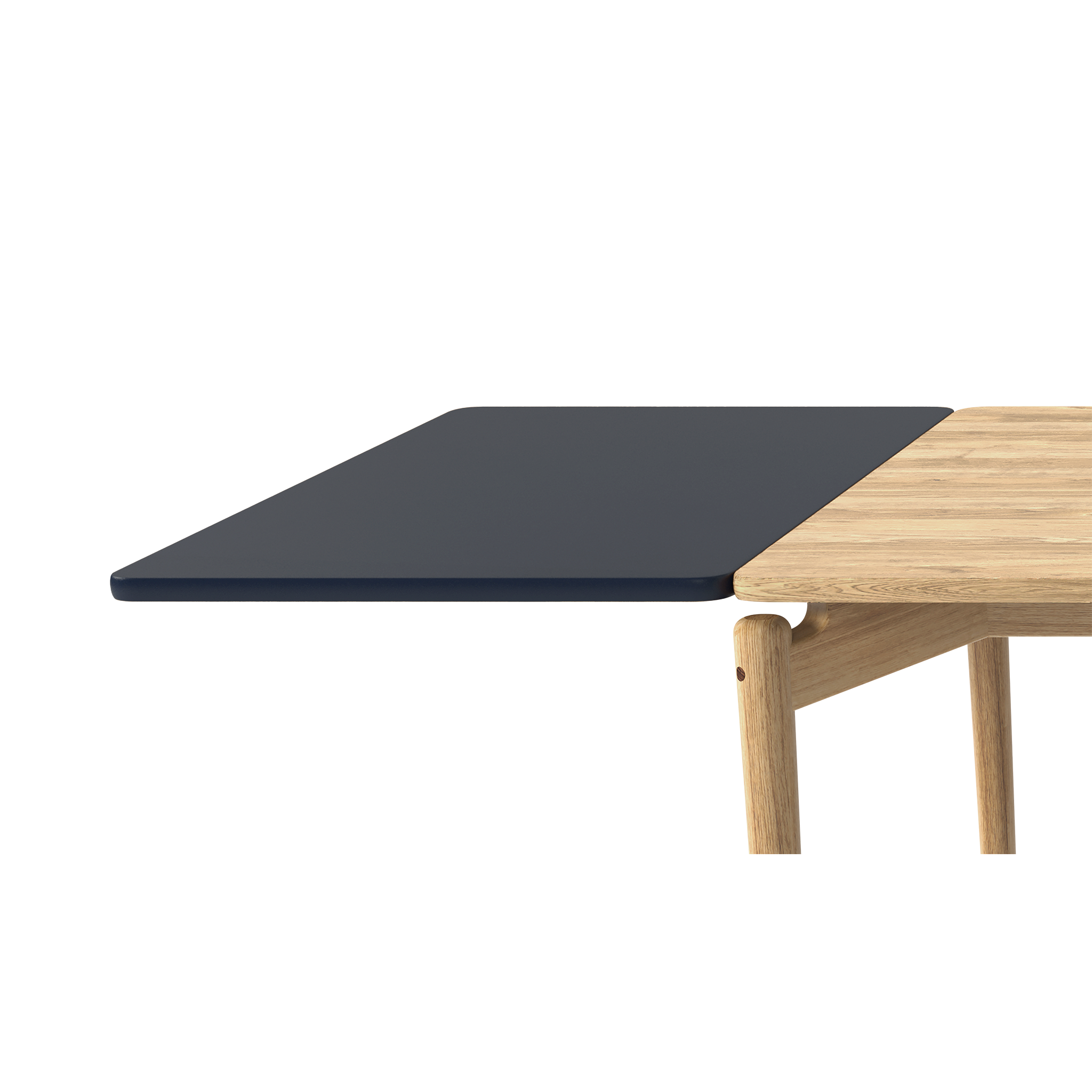 PURE Dining Table 190 cm – Natural Oiled Oak - Includes 2 Extension Plates PURE Dining Table 190 cm – Natural Oiled Oak - Includes 2 Extension Plates Bruunmunch
