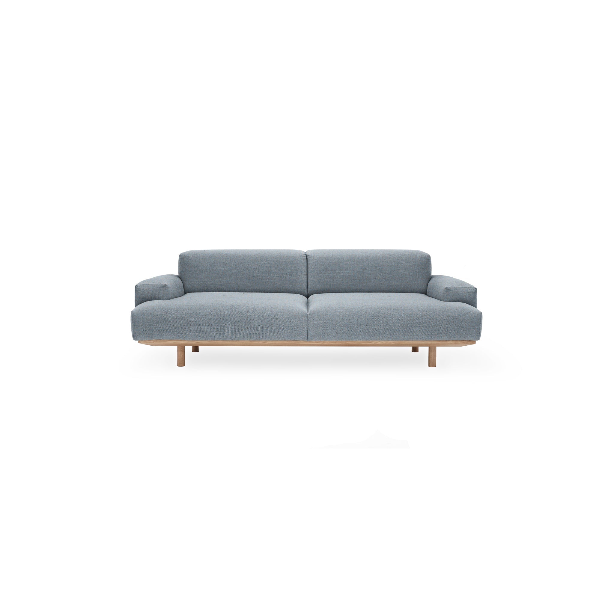 Reason Sofa 2 Seater Upholstered in Kvadrat Re-Wool 718 a Danish design sofa by Bruunmunch
