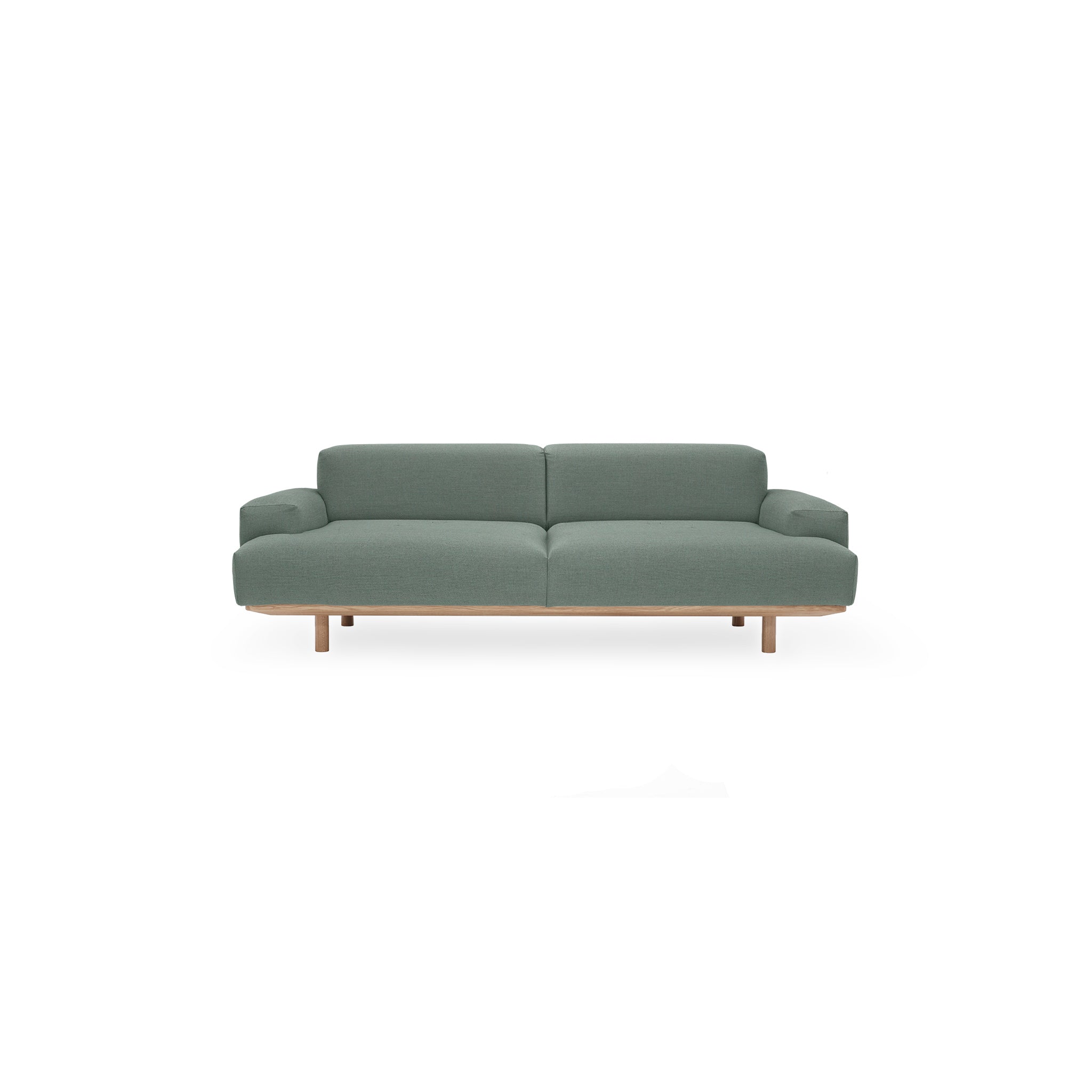 Reason Sofa 2 Seater Upholstered in Kvadrat Re-Wool 858 a Danish design sofa by Bruunmunch