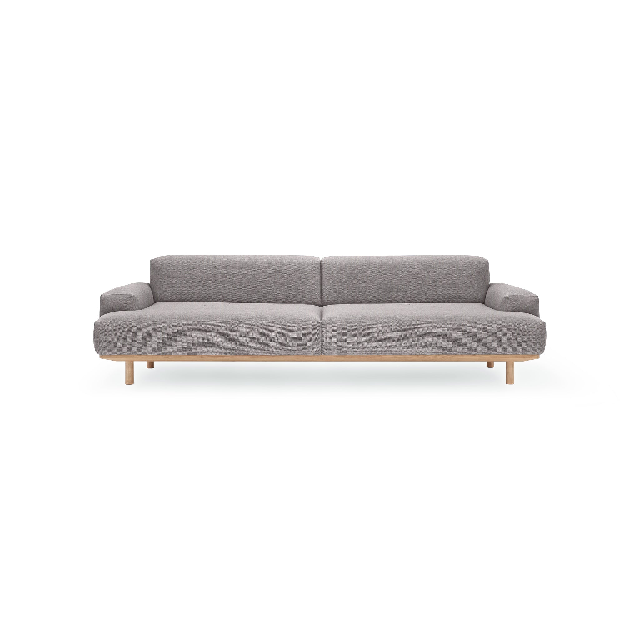 Reason Sofa 2.5 Seater Upholstered in Kvadrat Re-Wool 108 a Danish design sofa by Bruunmunch