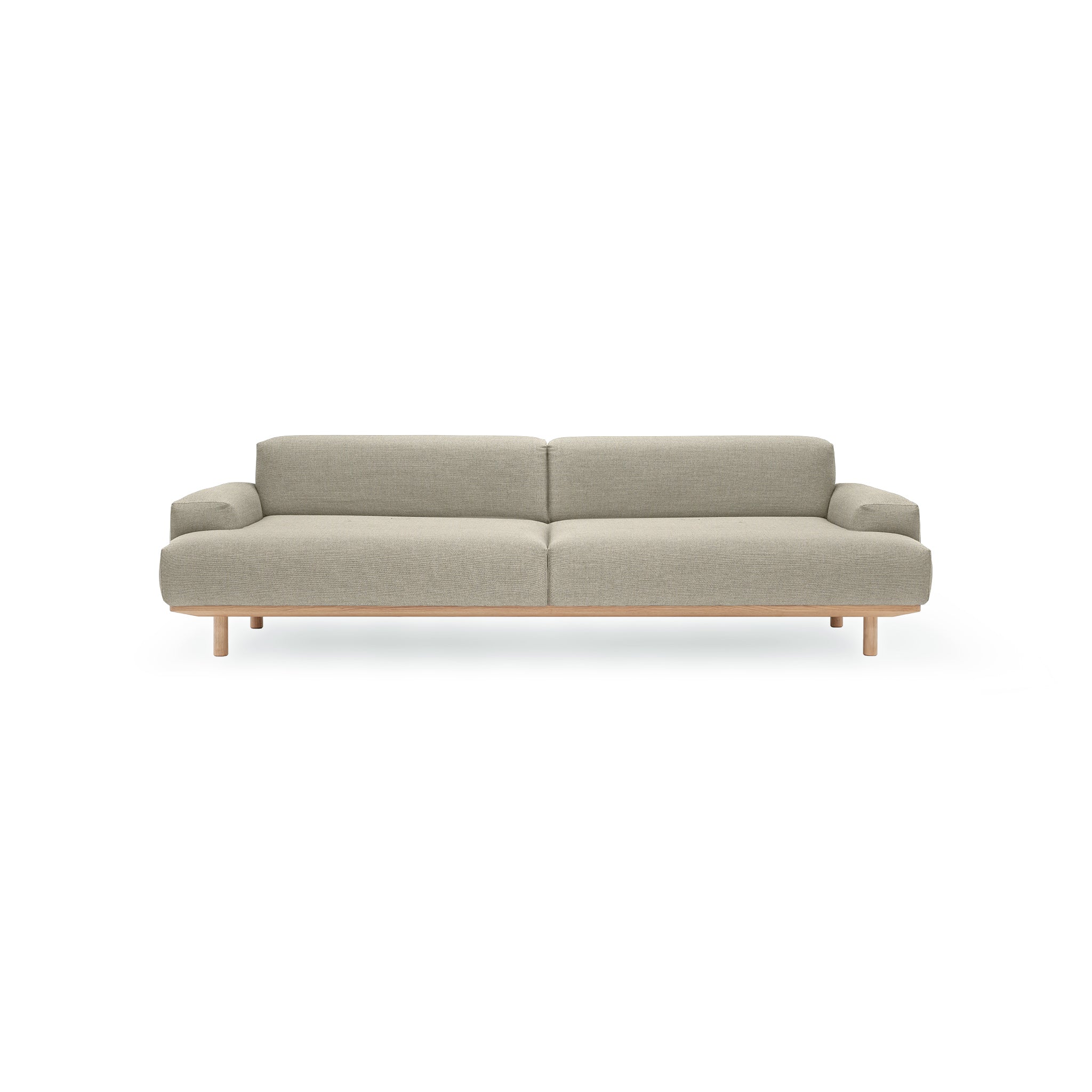 Reason Sofa 2.5 Seater Upholstered in Kvadrat Re-Wool 218 a Danish design sofa by Bruunmunch