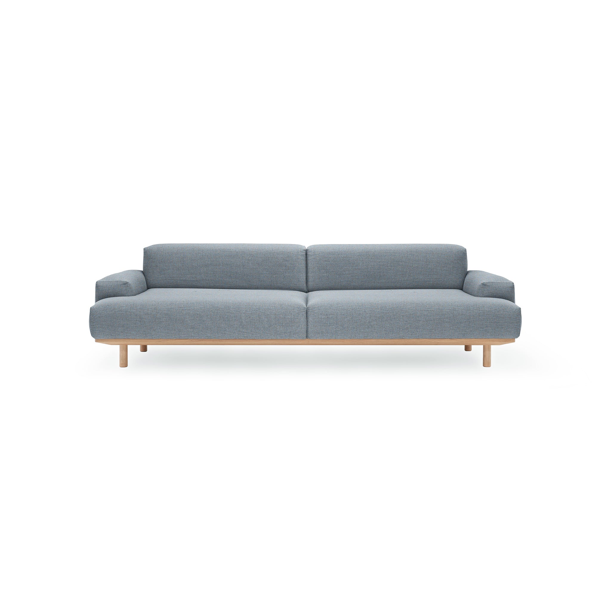 Reason Sofa 2.5 Seater Upholstered in Kvadrat Re-Wool 718 a Danish design sofa by Bruunmunch