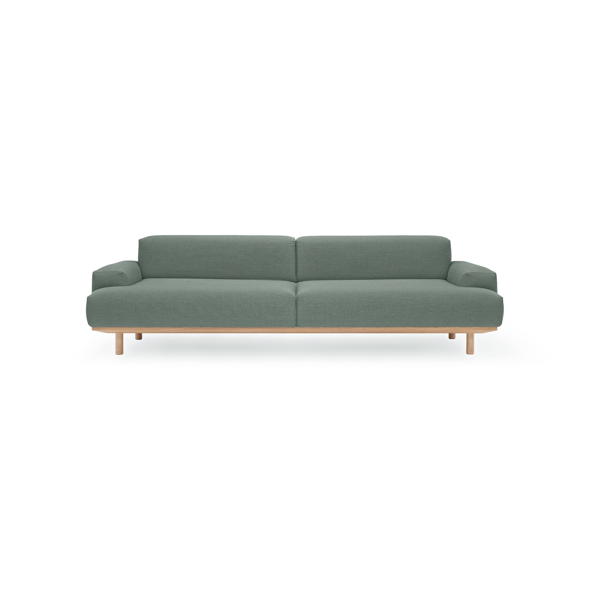 Reason Sofa 2.5 Seater Upholstered in Kvadrat Re-Wool 858 a Danish design sofa by Bruunmunch