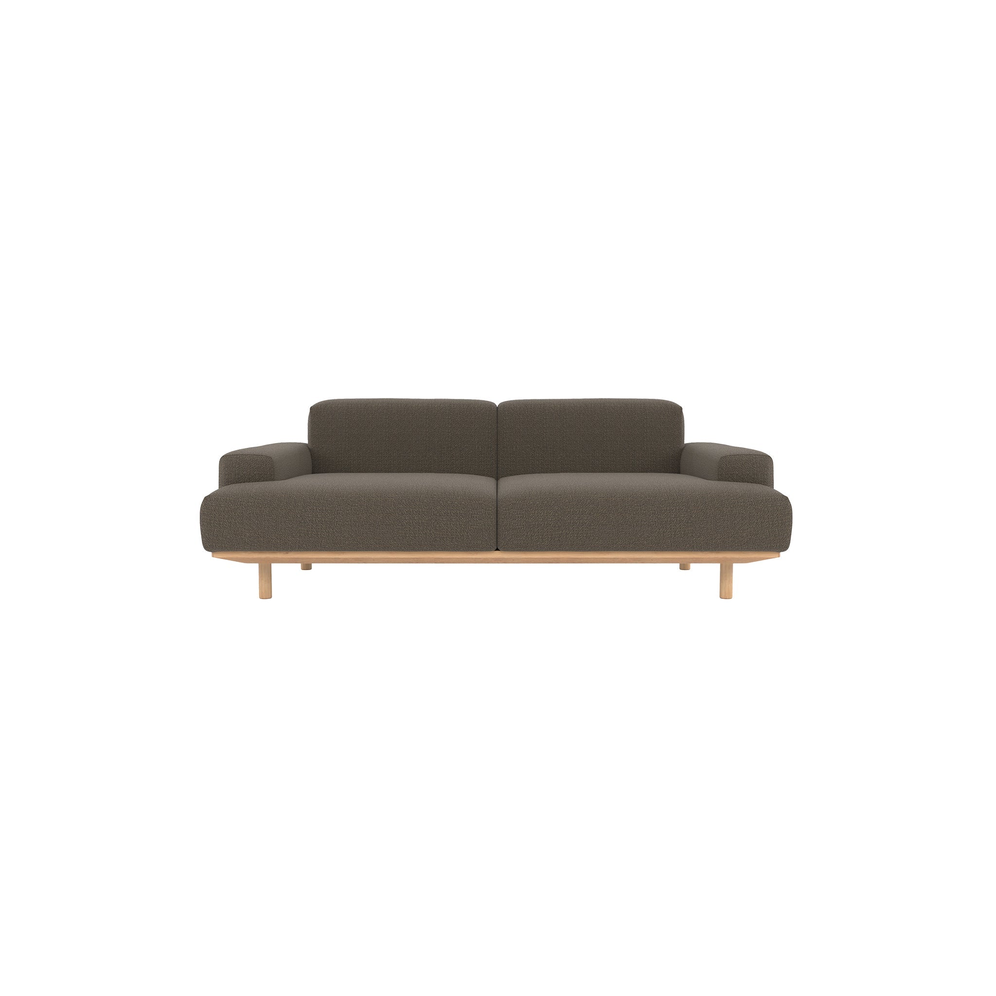 Reason Sofa 2 Seater Upholstered in Crush 040 a Danish design sofa by Bruunmunch
