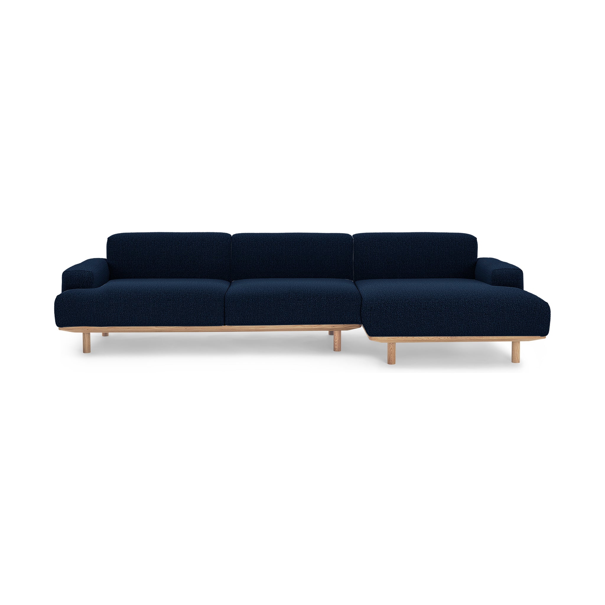 Reason Sofa 2 Seater Left / Chaiselong Right Upholstered in Crush 150 a Danish design sofa by Bruunmunch