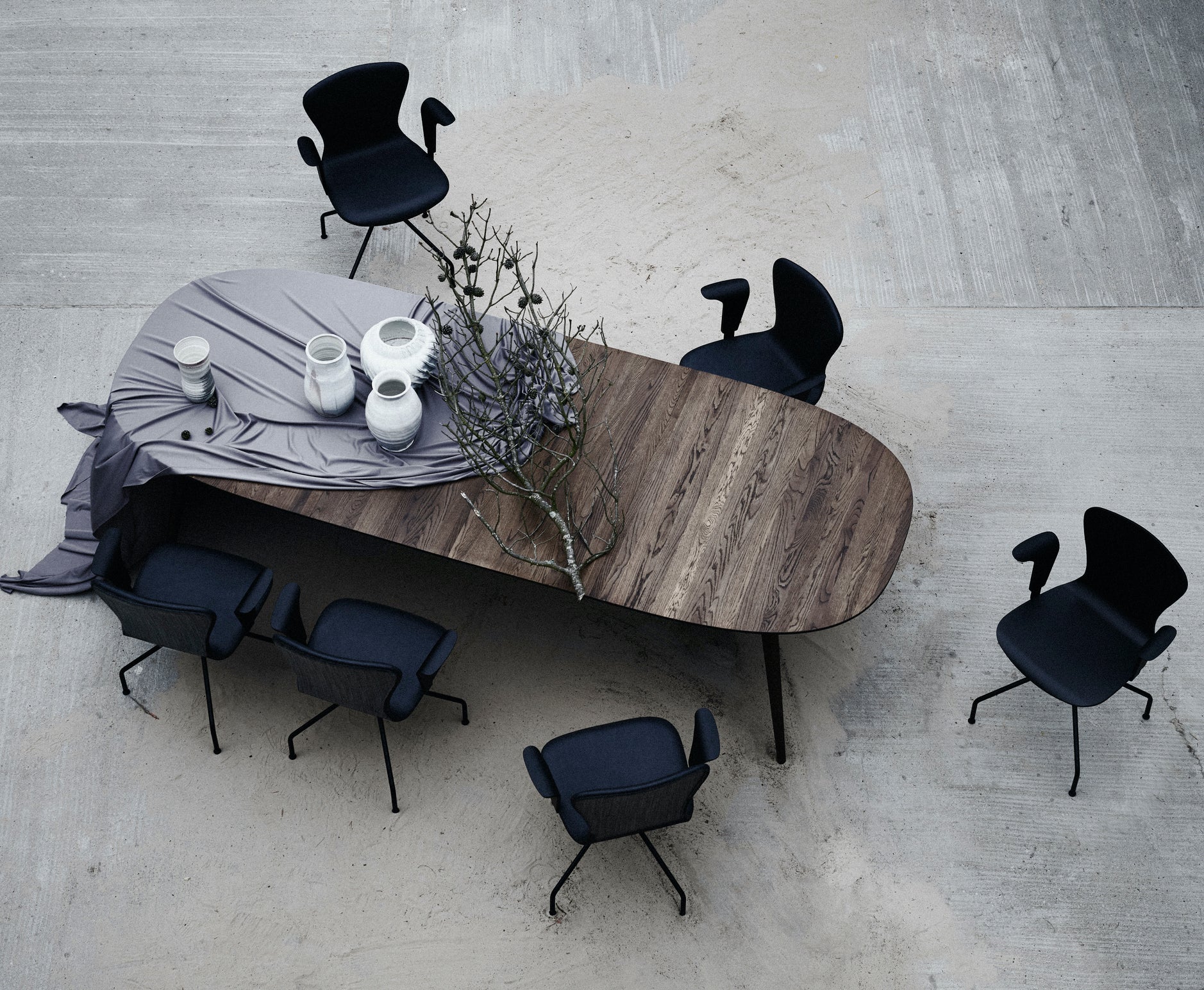 PLAY Arm Chair Swing – Basic Leather in Cognac PLAY Arm Chair Swing – Basic Leather in Cognac Bruunmunch