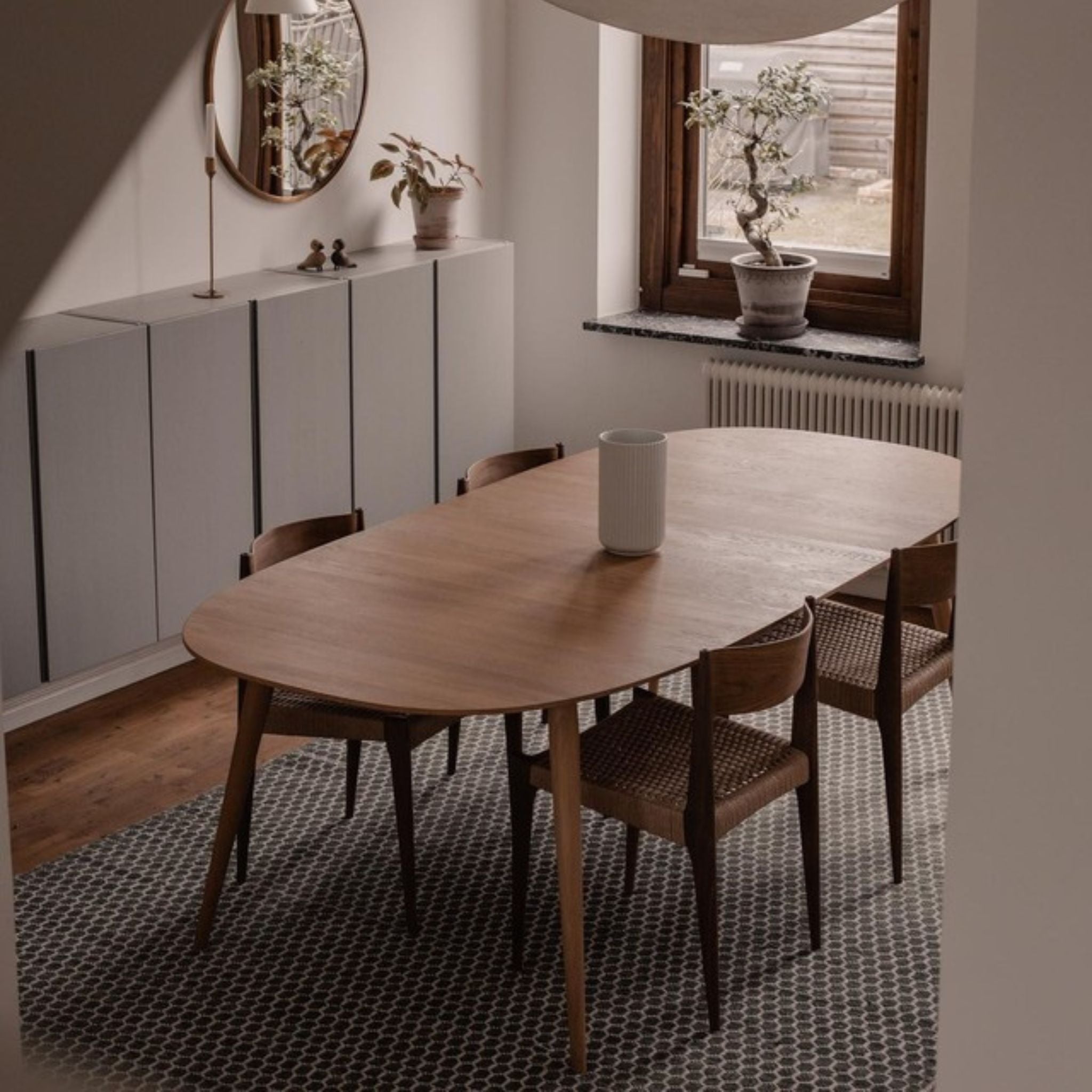 PLAYdinner Lamé – Extendable Dining Table - White Oiled Oak - Includes 2 Extension Plates PLAYdinner Lamé – Extendable Dining Table - White Oiled Oak - Includes 2 Extension Plates Bruunmunch