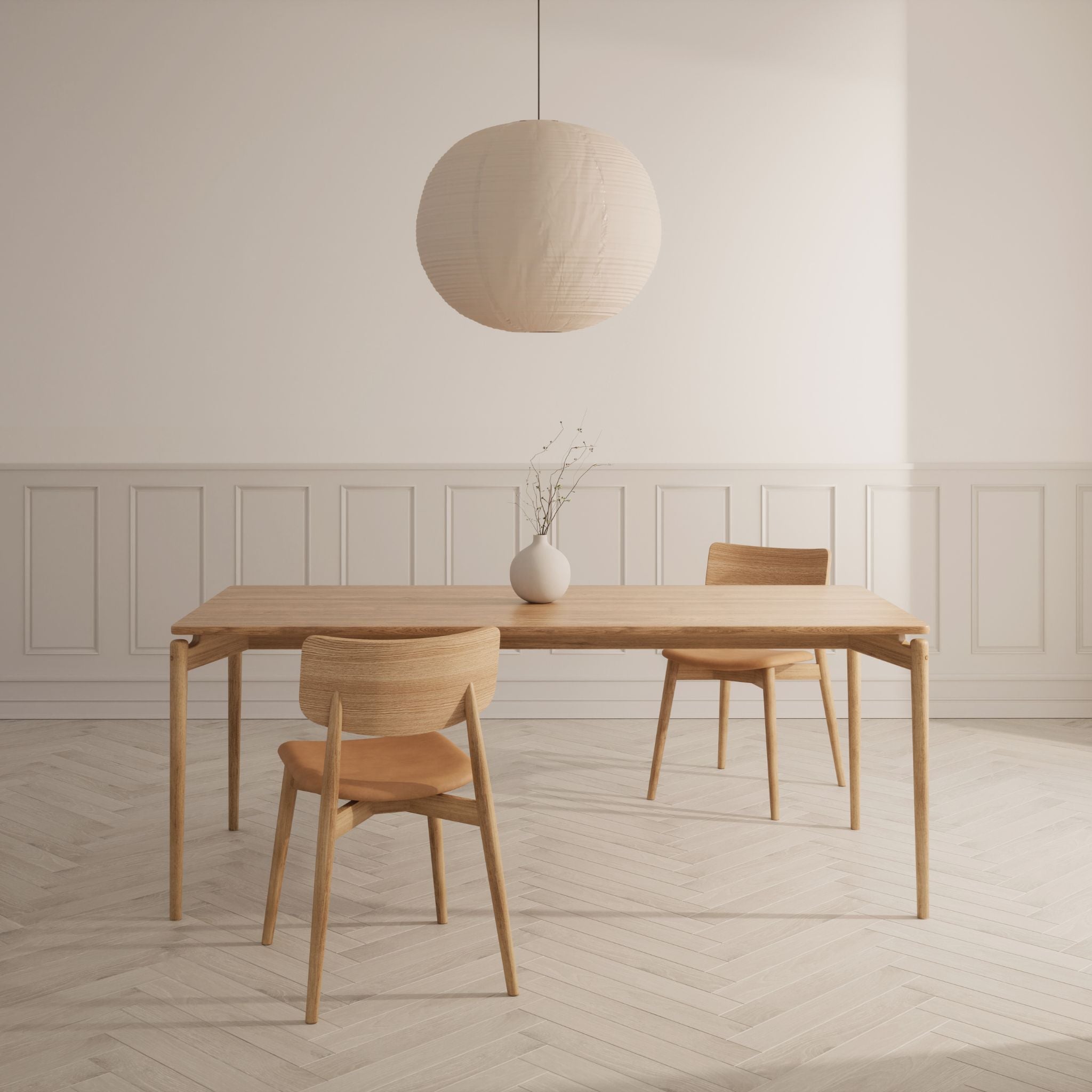 PURE Dining Table Length 190 Including 2 Additional Plates FLP PURE Dining Table Length 190 Including 2 Additional Plates FLP Bruunmunch