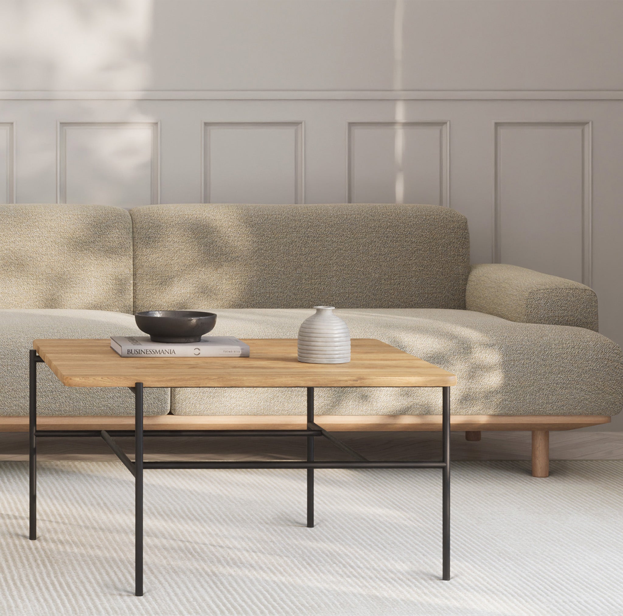 WOOD Coffee Table 80x80x44 WOOD Coffee Table 80x80x44 Bruunmunch Furniture