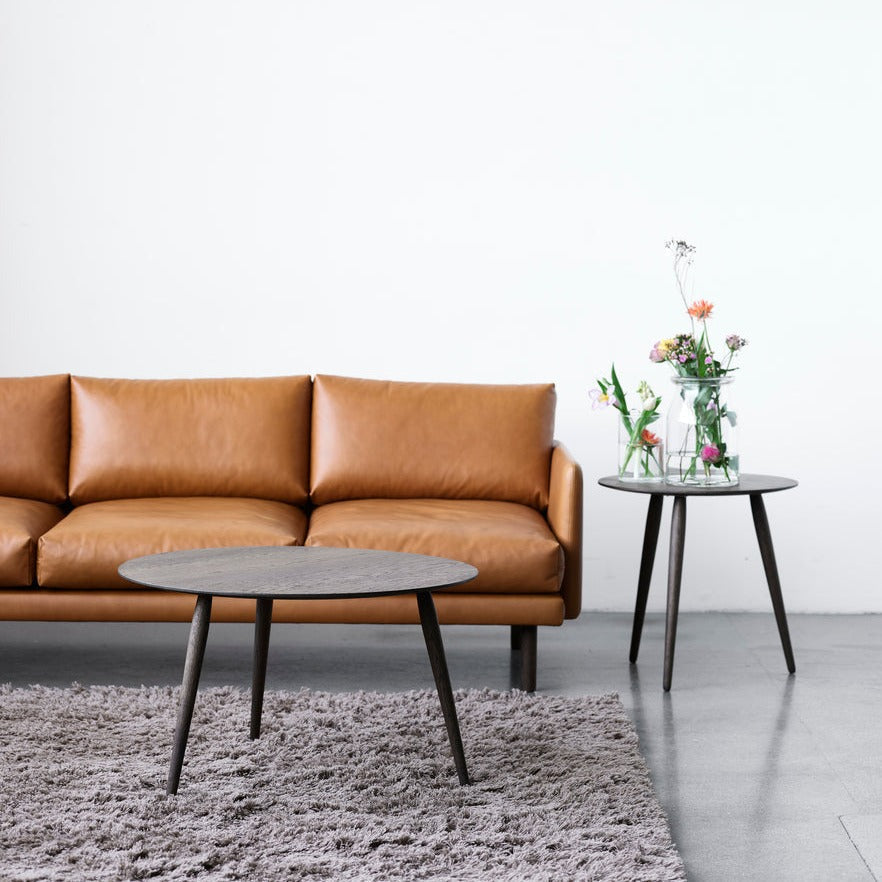 EMO 3 Seater Sofa – Semi-Aniline Leather in Black EMO 3 Seater Sofa – Semi-Aniline Leather in Black Bruunmunch