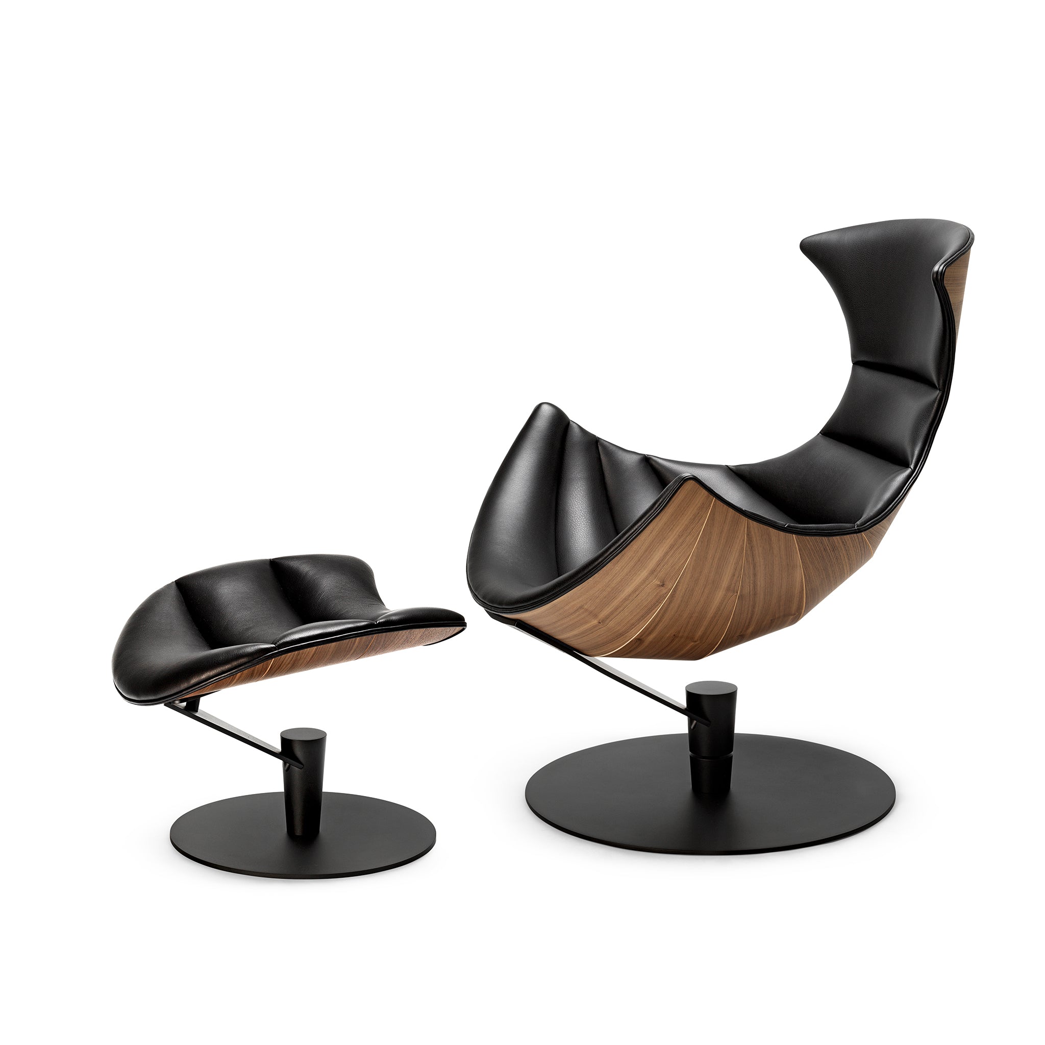 Lobster Chair + Ottoman - Walnut Lobster Chair + Ottoman - Walnut Bruunmunch