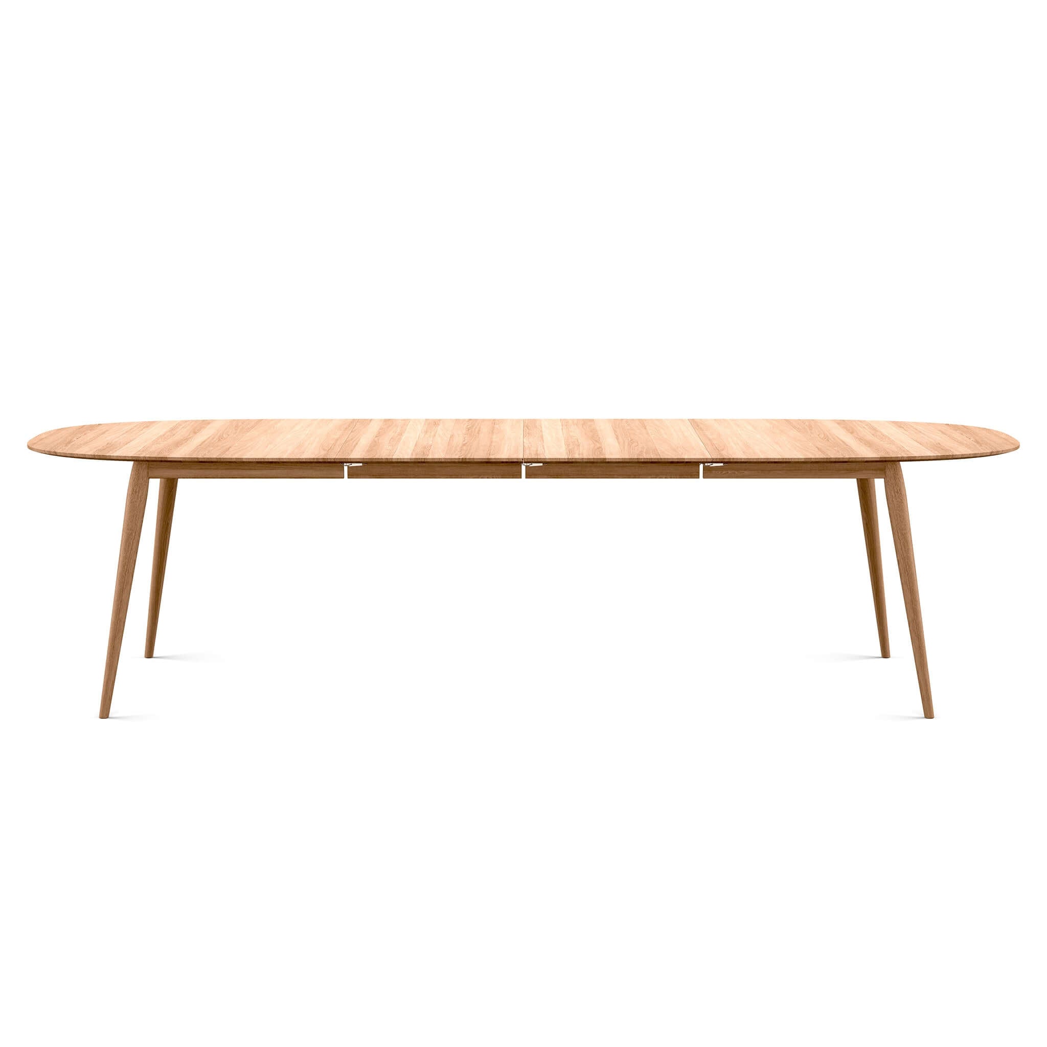 PLAYdinner Lamé – Extendable Dining Table - White Oiled Oak - Includes 2 Extension Plates PLAYdinner Lamé – Extendable Dining Table - White Oiled Oak - Includes 2 Extension Plates Bruunmunch