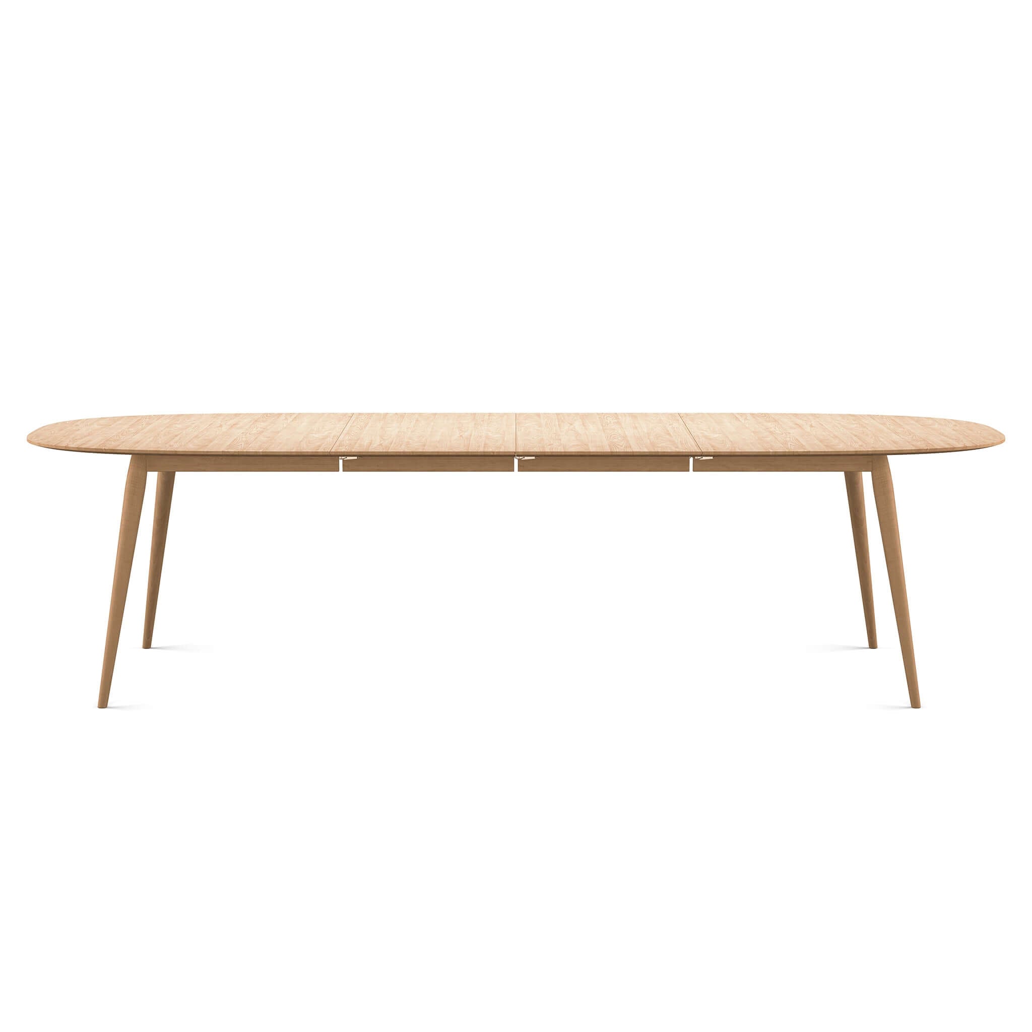 PLAYdinner Lamé – Extendable Dining Table - White Oiled Oak - Includes 2 Extension Plates PLAYdinner Lamé – Extendable Dining Table - White Oiled Oak - Includes 2 Extension Plates Bruunmunch
