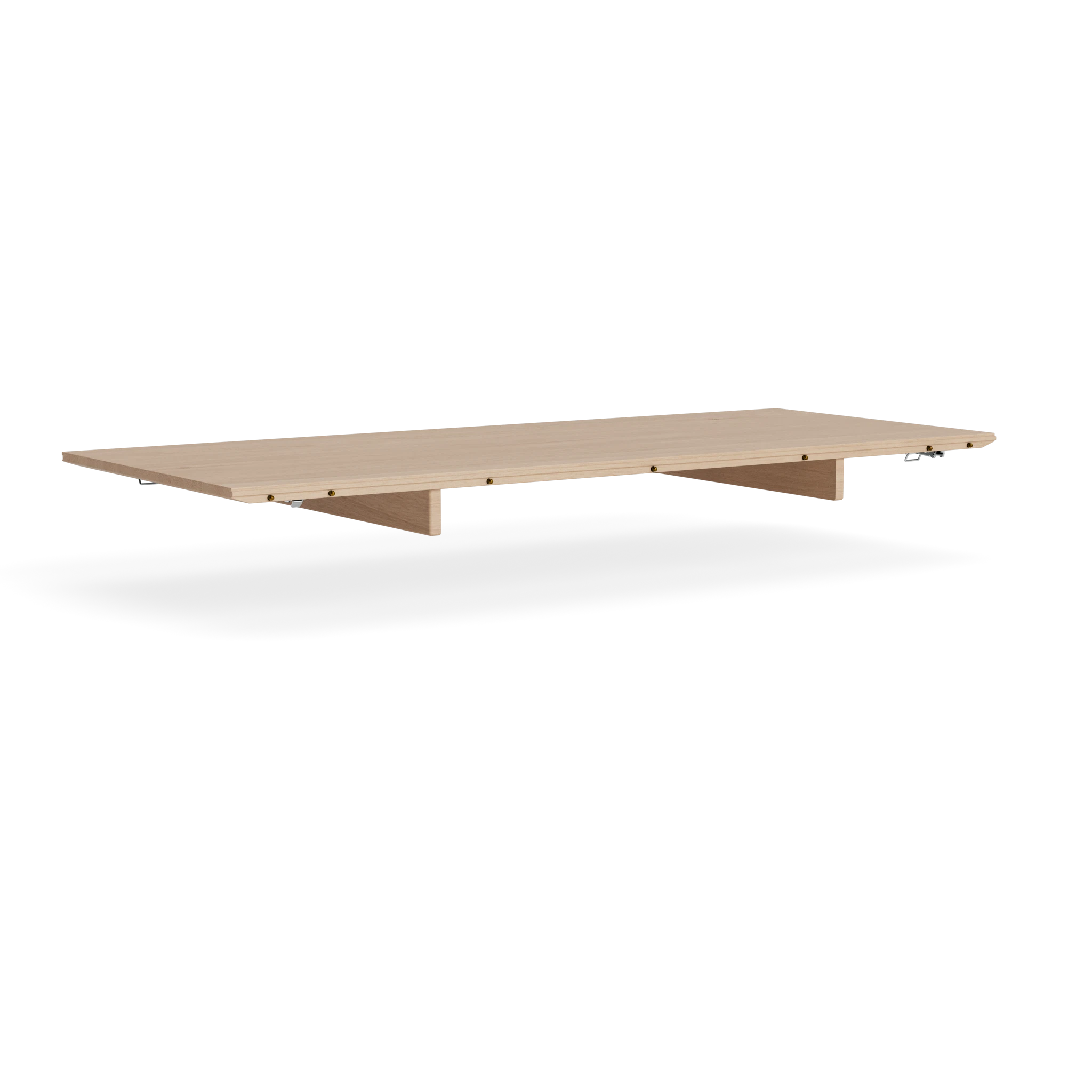 Extension Plates - PLAYdinner Round in Oak White oil – Solid wood dining table by Bruunmunch