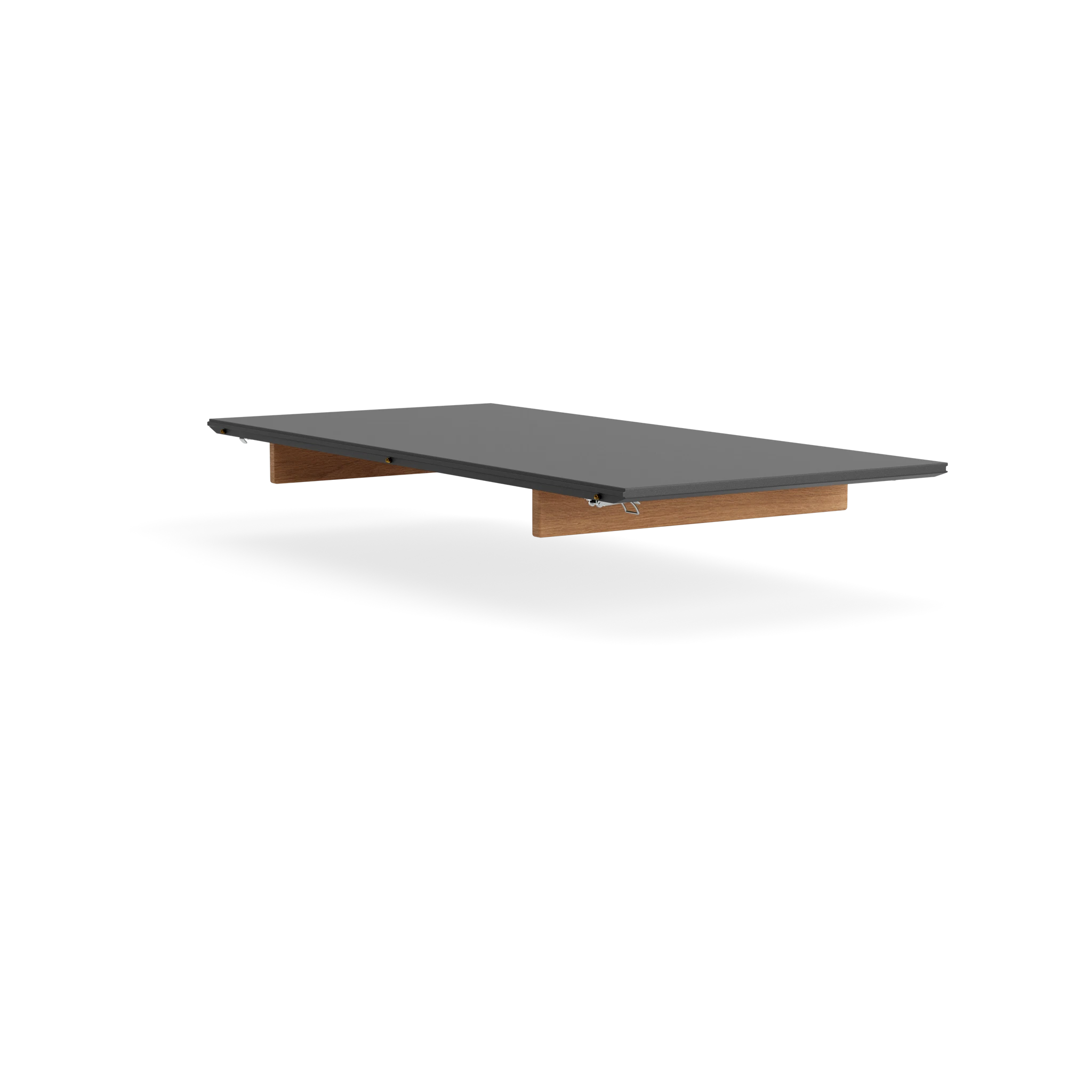 Black Extension Plates - PLAYdinner Lamé in Black powder coated MDF – Solid wood dining table by Bruunmunch