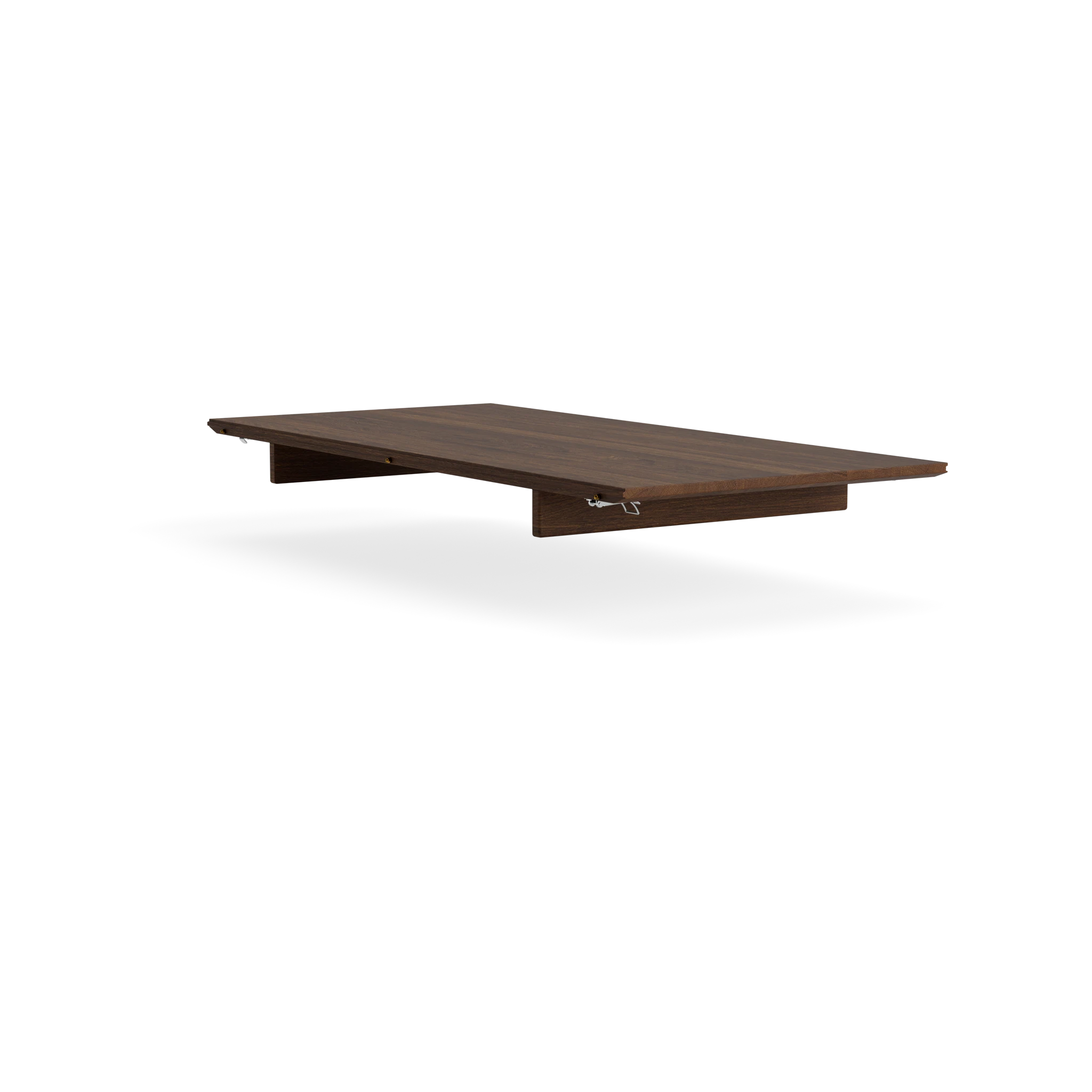 Extension Plates - PLAYdinner Lamé in Oak Smoked – Solid wood dining table by Bruunmunch