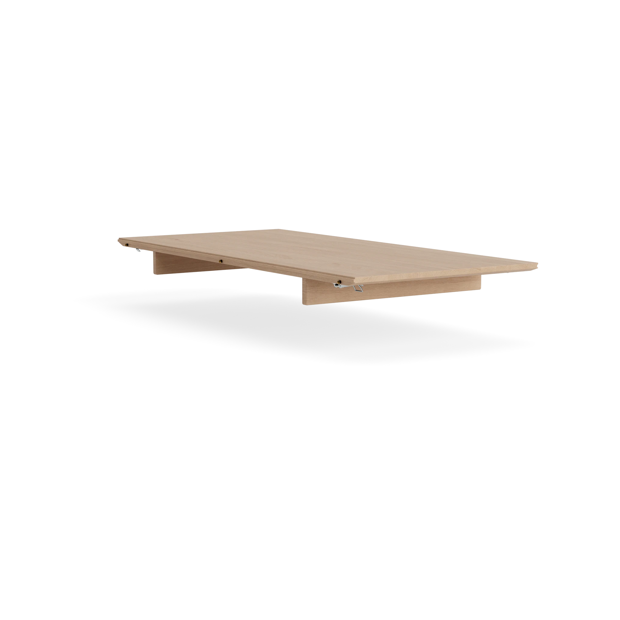 Extension Plates - PLAYdinner Lamé in Oak White oil – Solid wood dining table by Bruunmunch