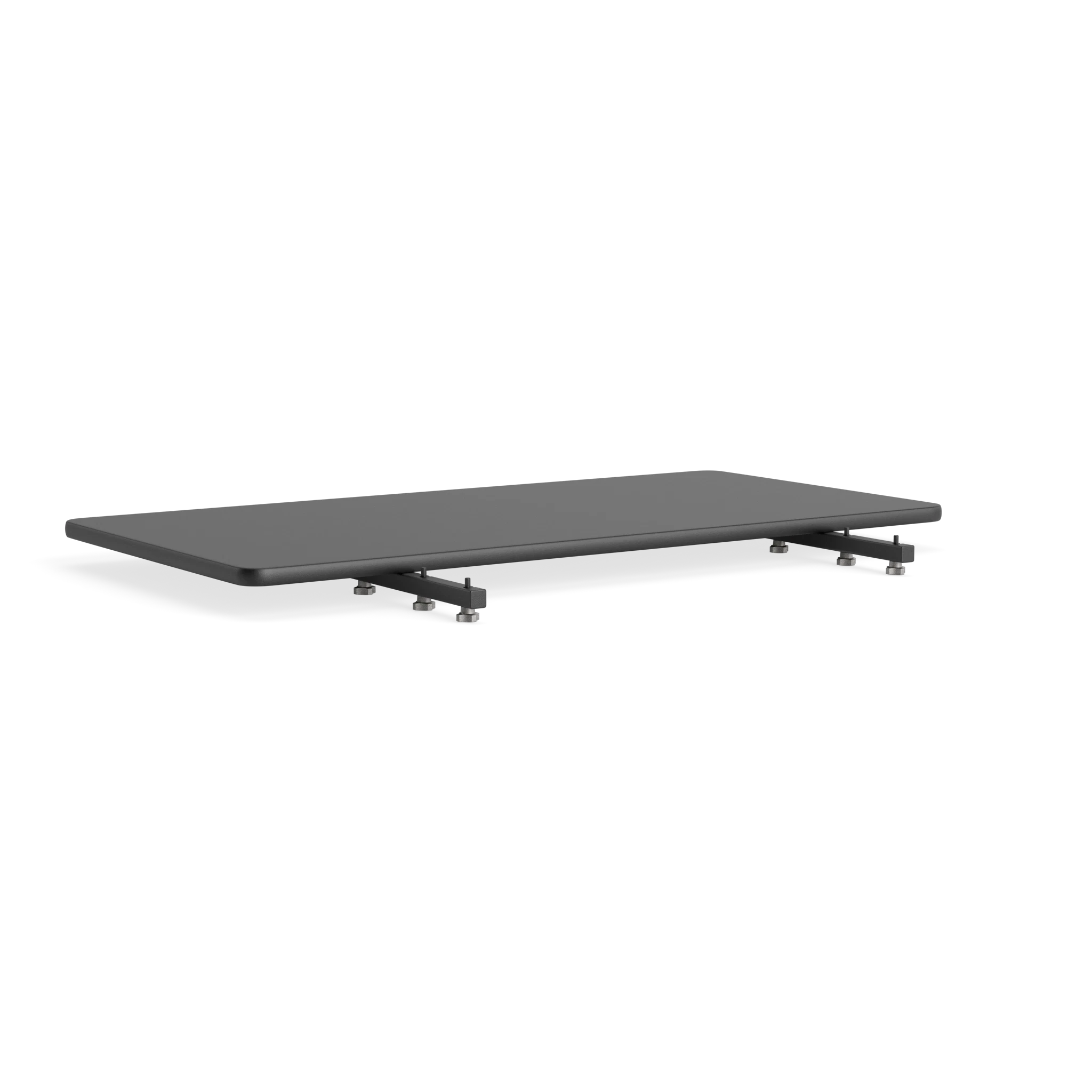 Additional Plate for PURE Dining Table 100cm Wide in Schwarz powder coated MDF – Massivholz-Esstisch von Bruunmunch