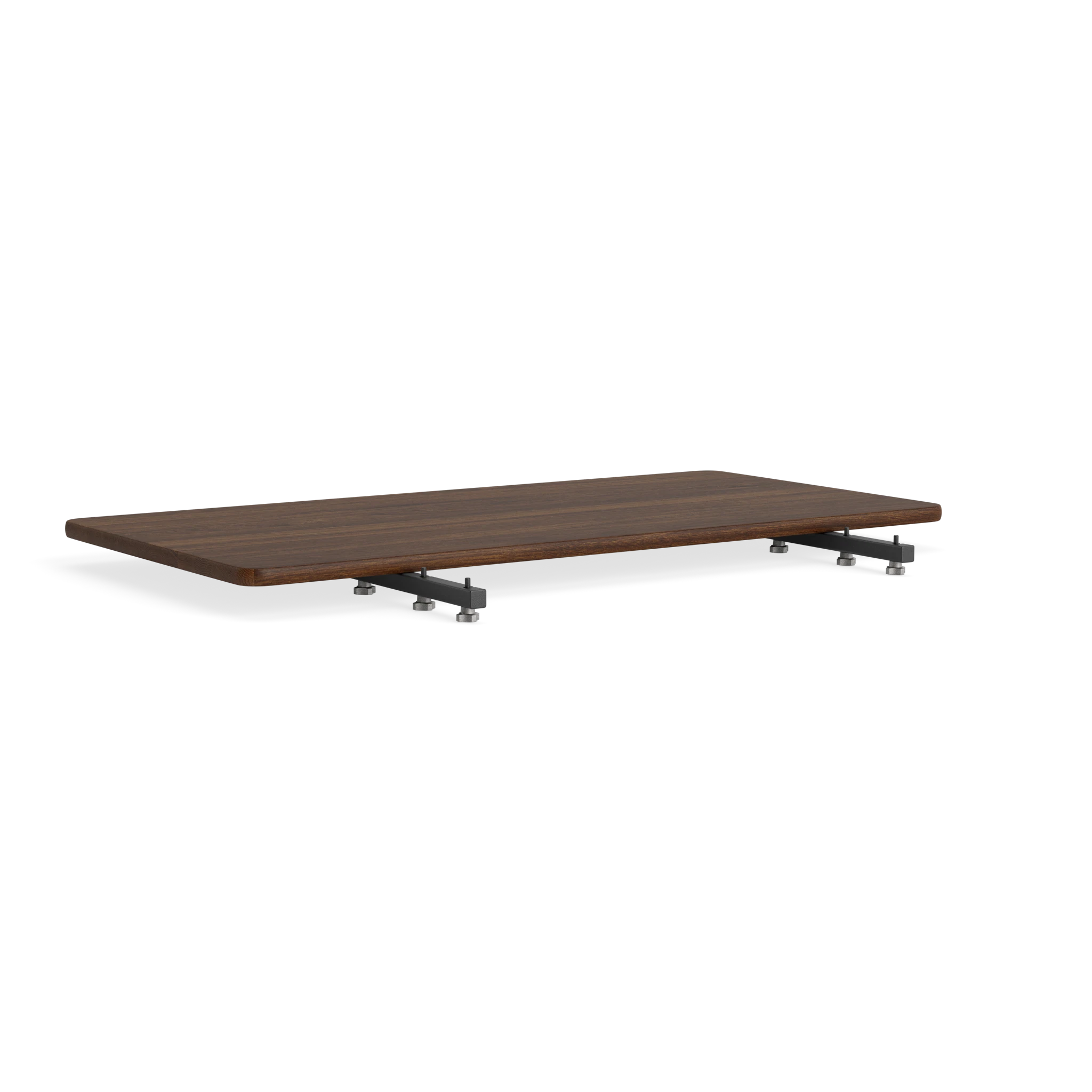 Additional Plate for PURE Dining Table 100cm Wide in Oak Smoked – Solid wood dining table by Bruunmunch