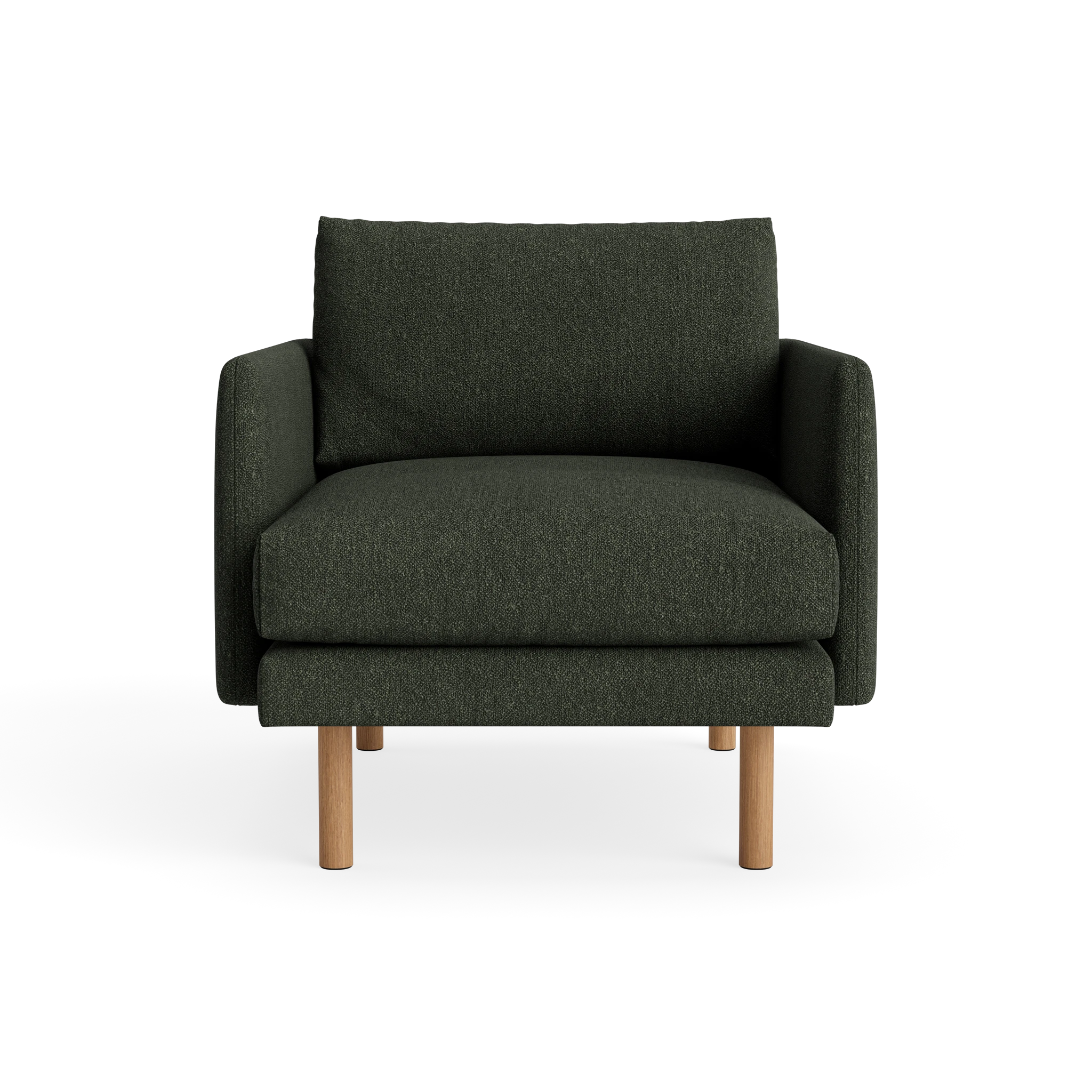 Emo Armchair in Crush Bouclé 200 – Upholstered Sofa by Bruunmunch