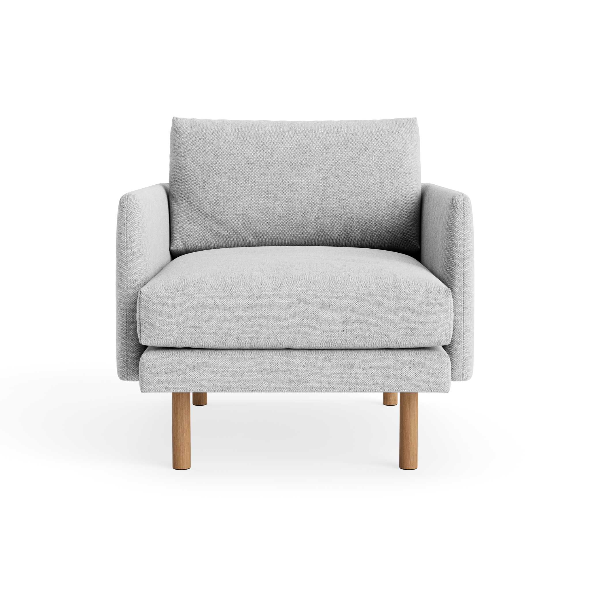 Emo Armchair in Hallingdal 116 Kvadrat – Upholstered Sofa by Bruunmunch