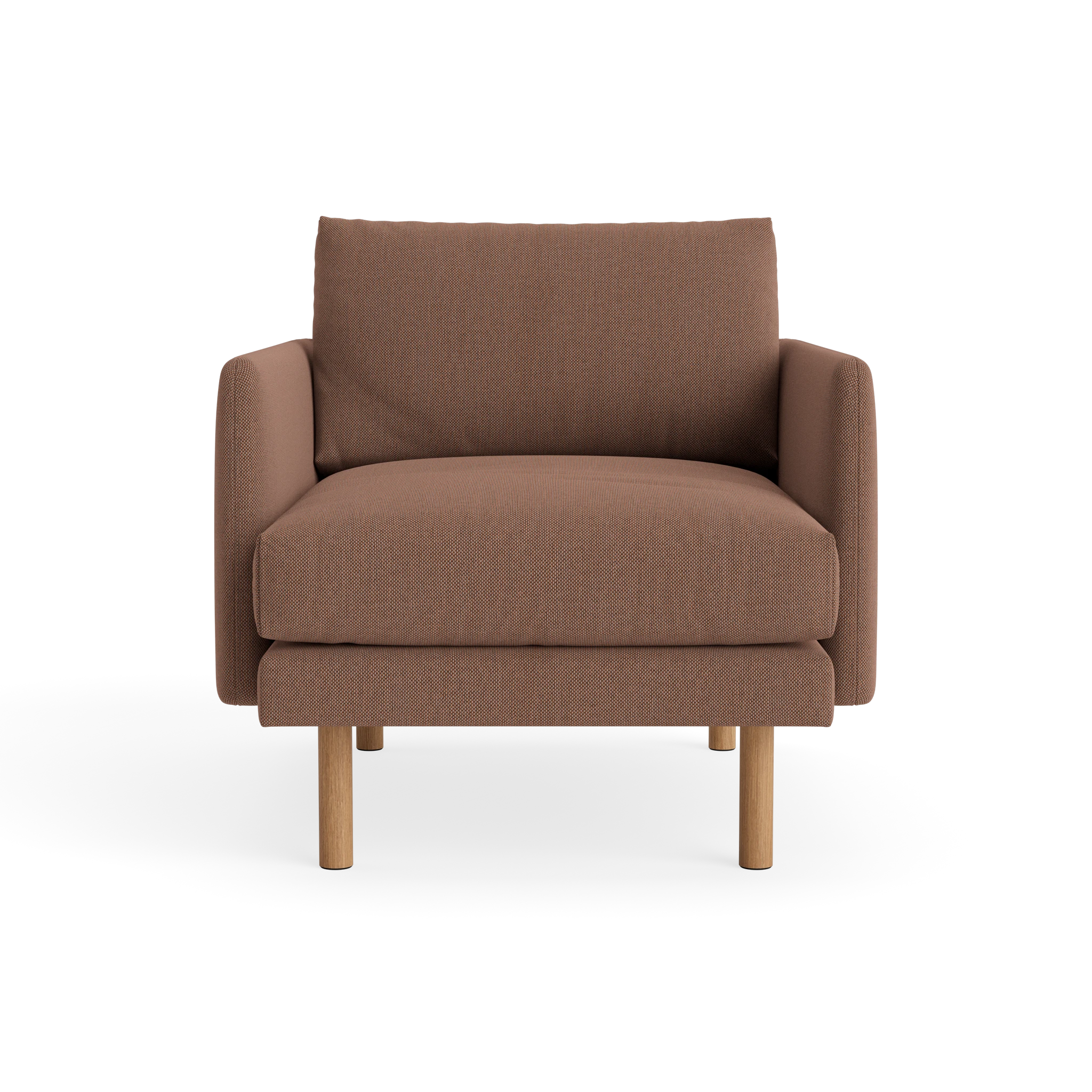 Emo Armchair in Re-Wool 568 Kvadrat – Upholstered Sofa by Bruunmunch
