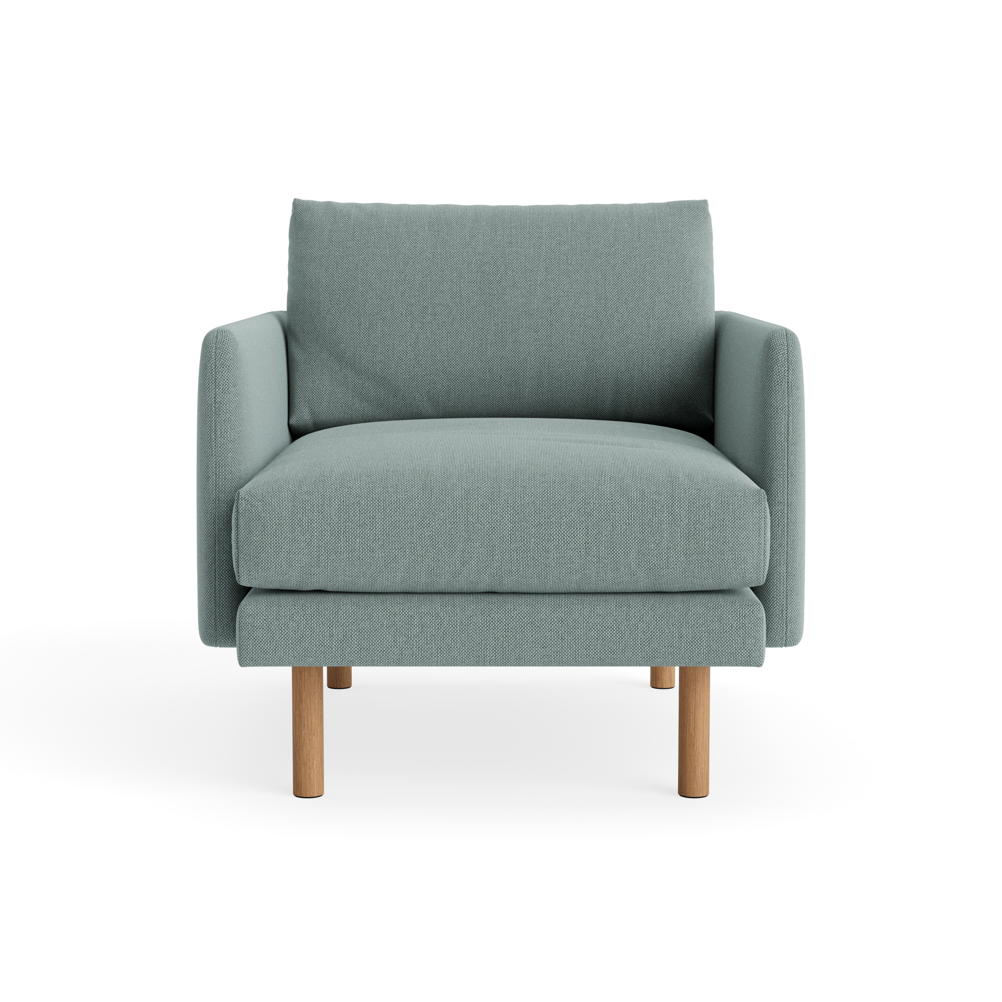 Emo Armchair in Re-Wool 718 Kvadrat – Upholstered Sofa by Bruunmunch